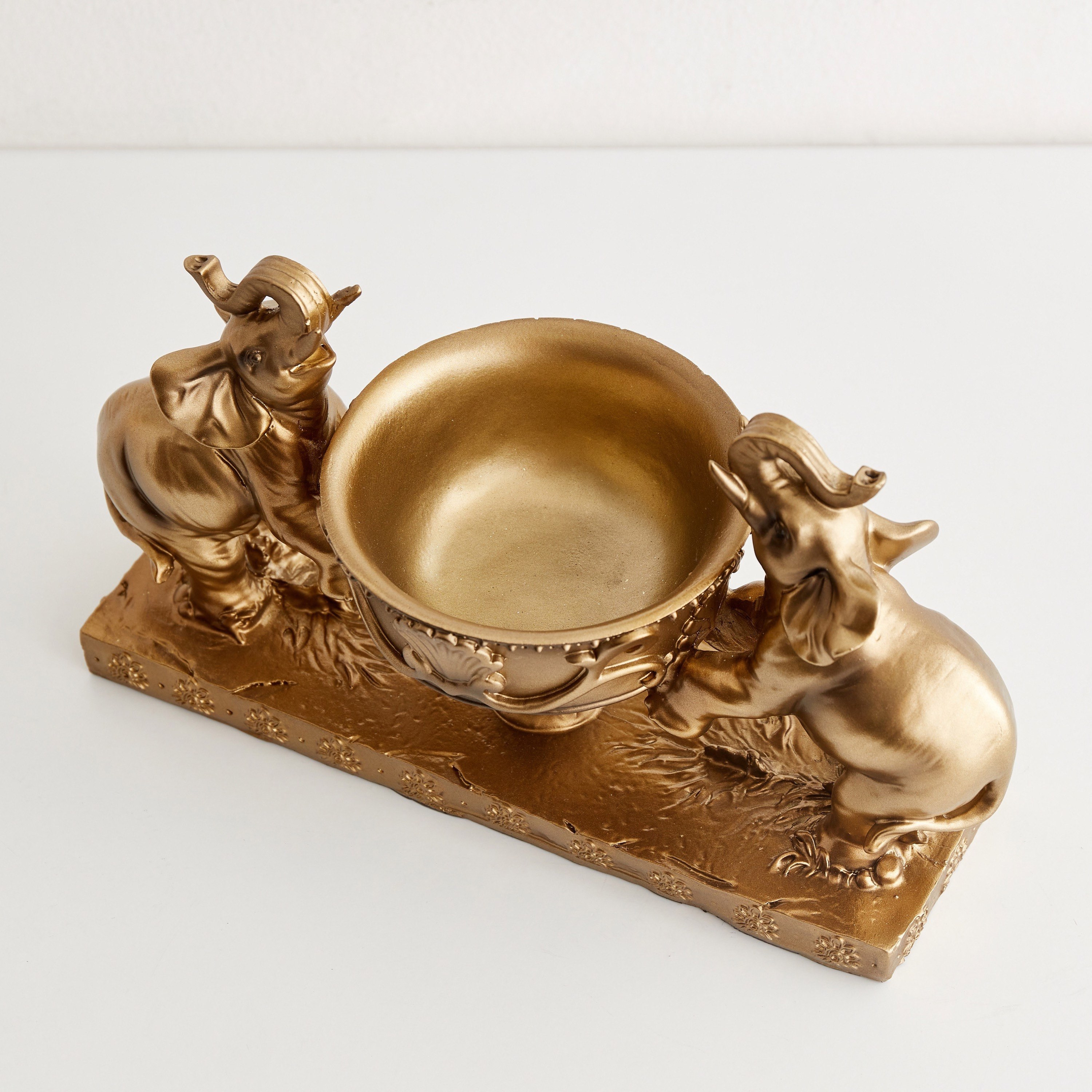 كوب بوليريسين بتزيينات فيلة من دايفين - 26 × 11 × 14 سم-hbxhomeware-homedecor-figurinesandornaments-image-2