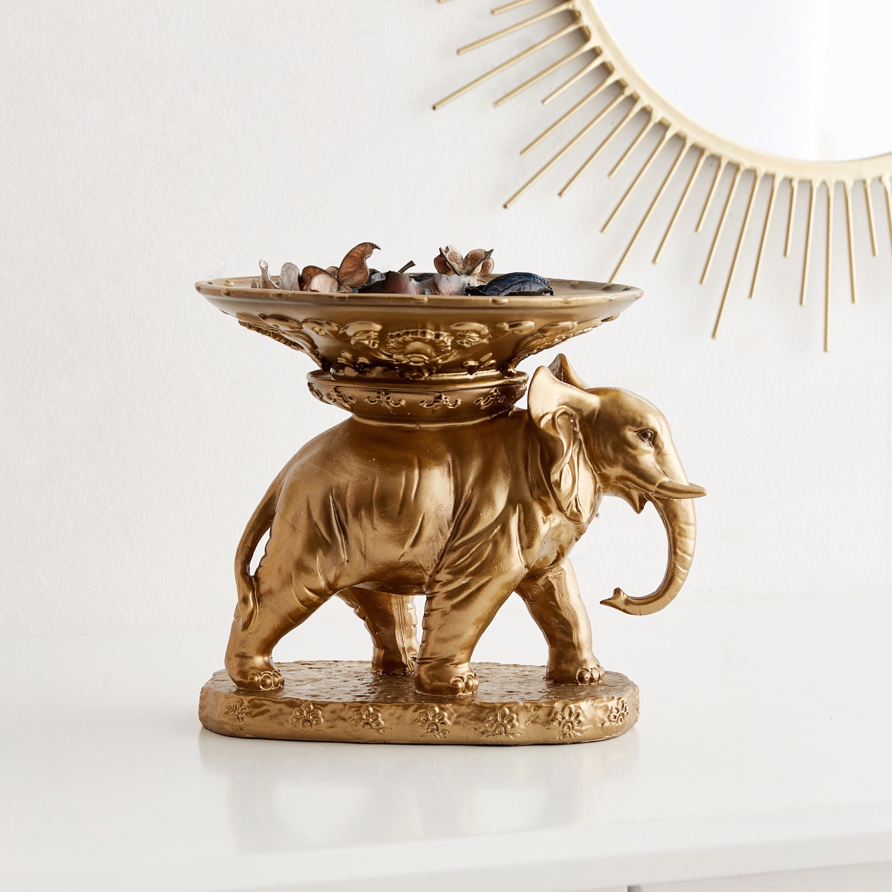 صحن بوليريسين بتصميم فيل من دايفين - 20 × 17.2 × 18 سم-hbxhomeware-homedecor-figurinesandornaments-image-1