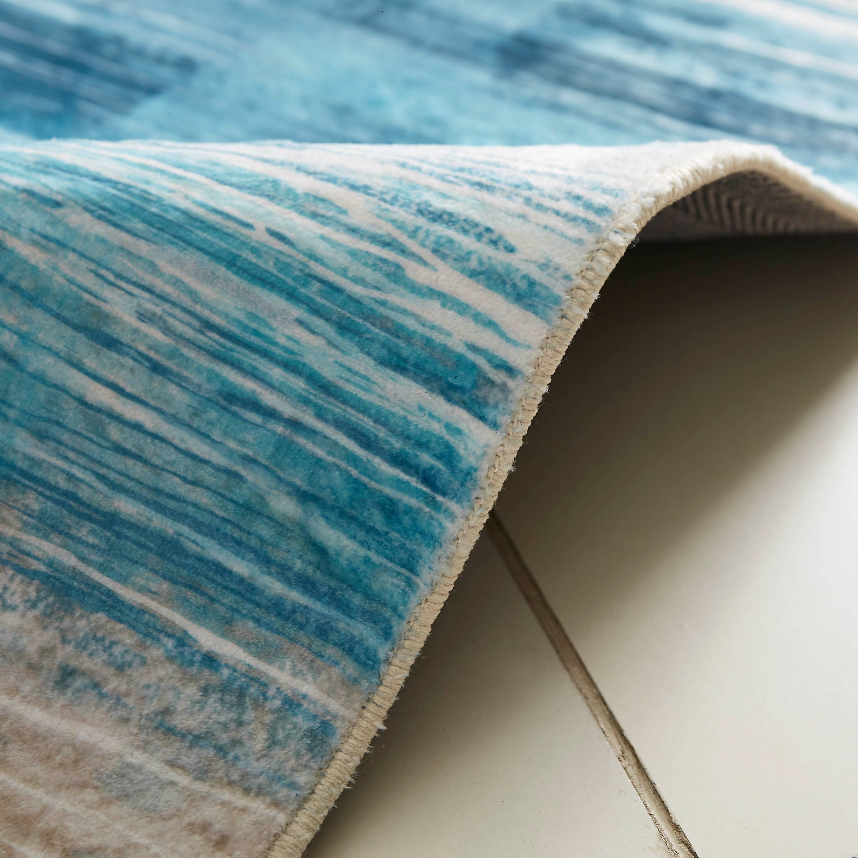 سجادة من الفلانيل بطبعات مخططة من أونتاريو بروك- 110 × 160 سم-hbxdecorandfurnishings-floorcoverings-rugs-image-3