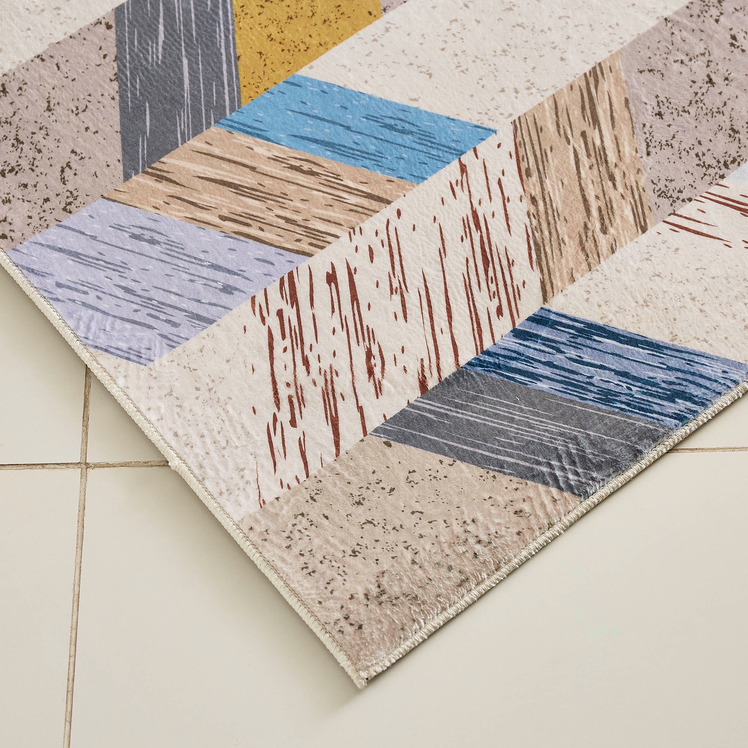 سجادة فلانيل بطبعات من ويلز بايتون - 110x160 سم-hbxdecorandfurnishings-floorcoverings-rugs-image-2