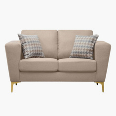 Veneto 2-Seater Sofa With 2 Throw Cushions