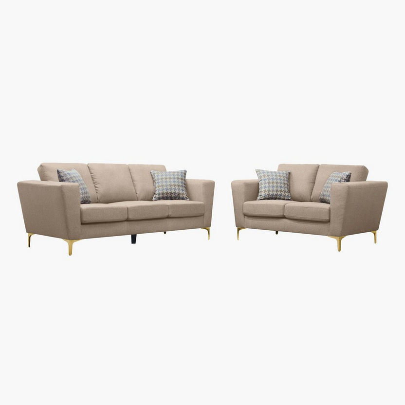Veneto 2-Seater Sofa With 2 Throw Cushions-Sofas-image-5