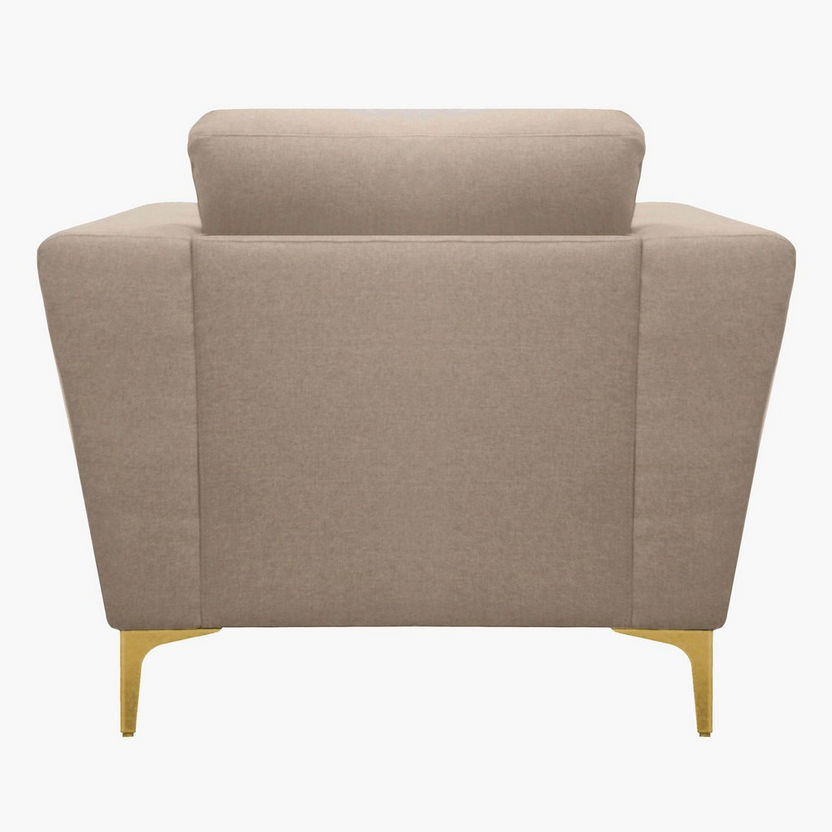 Veneto 1-Seater Sofa With 1 Throw Cushion-Armchairs-image-4