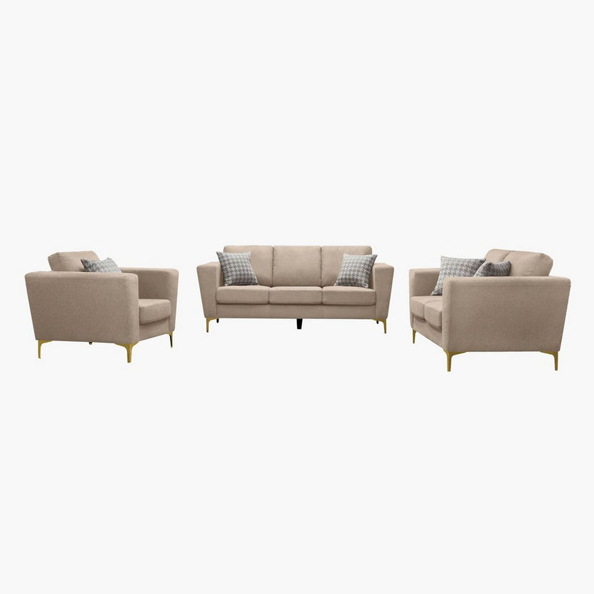 Veneto 1-Seater Sofa With 1 Throw Cushion-Armchairs-image-5