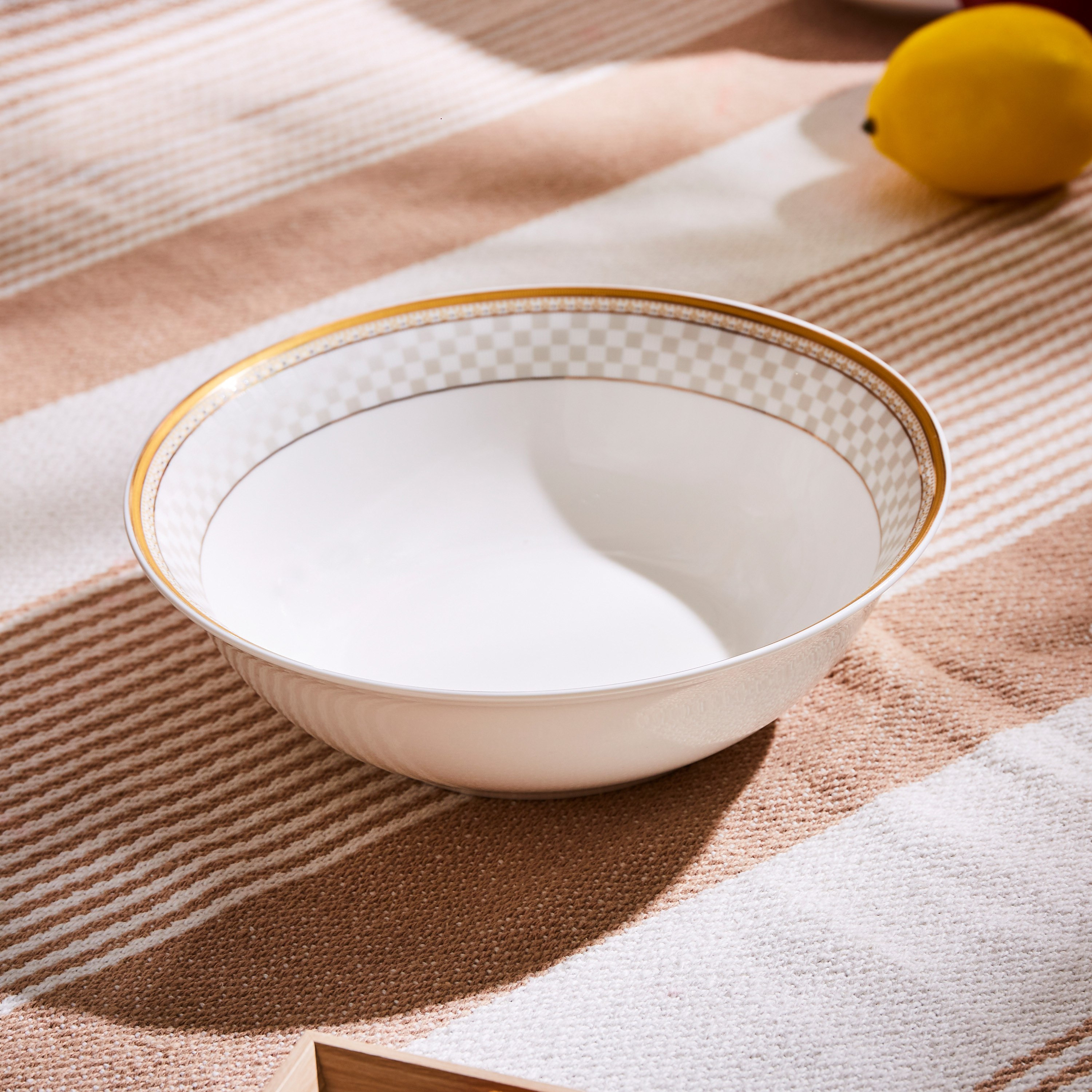 طقم عشاء 47 قطعة من الخزف الصيني بولكا من فيست-hbxdecorandfurnishings-tabletop-crockery-image-6