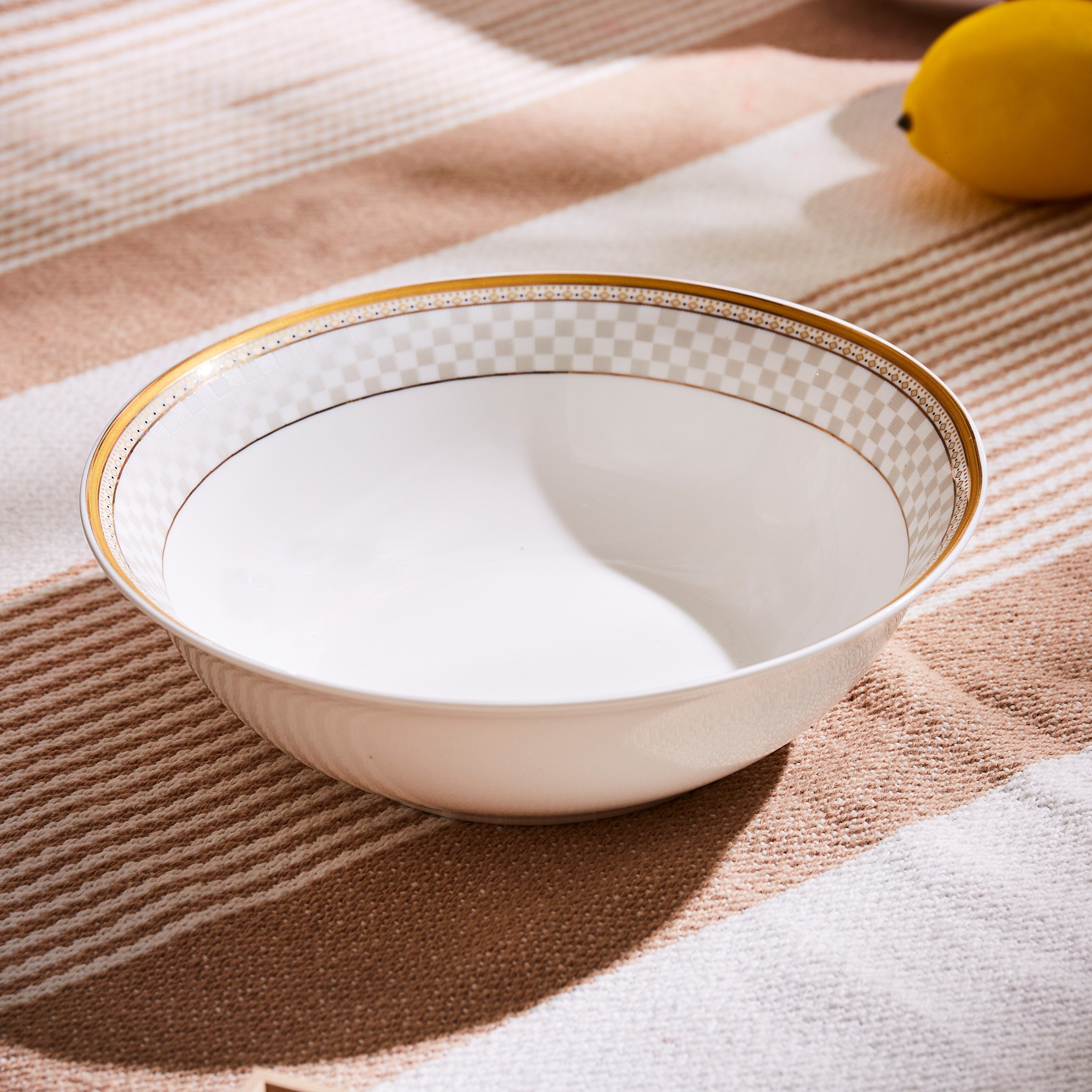 طقم عشاء 47 قطعة من الخزف الصيني بولكا من فيست-hbxdecorandfurnishings-tabletop-crockery-image-7