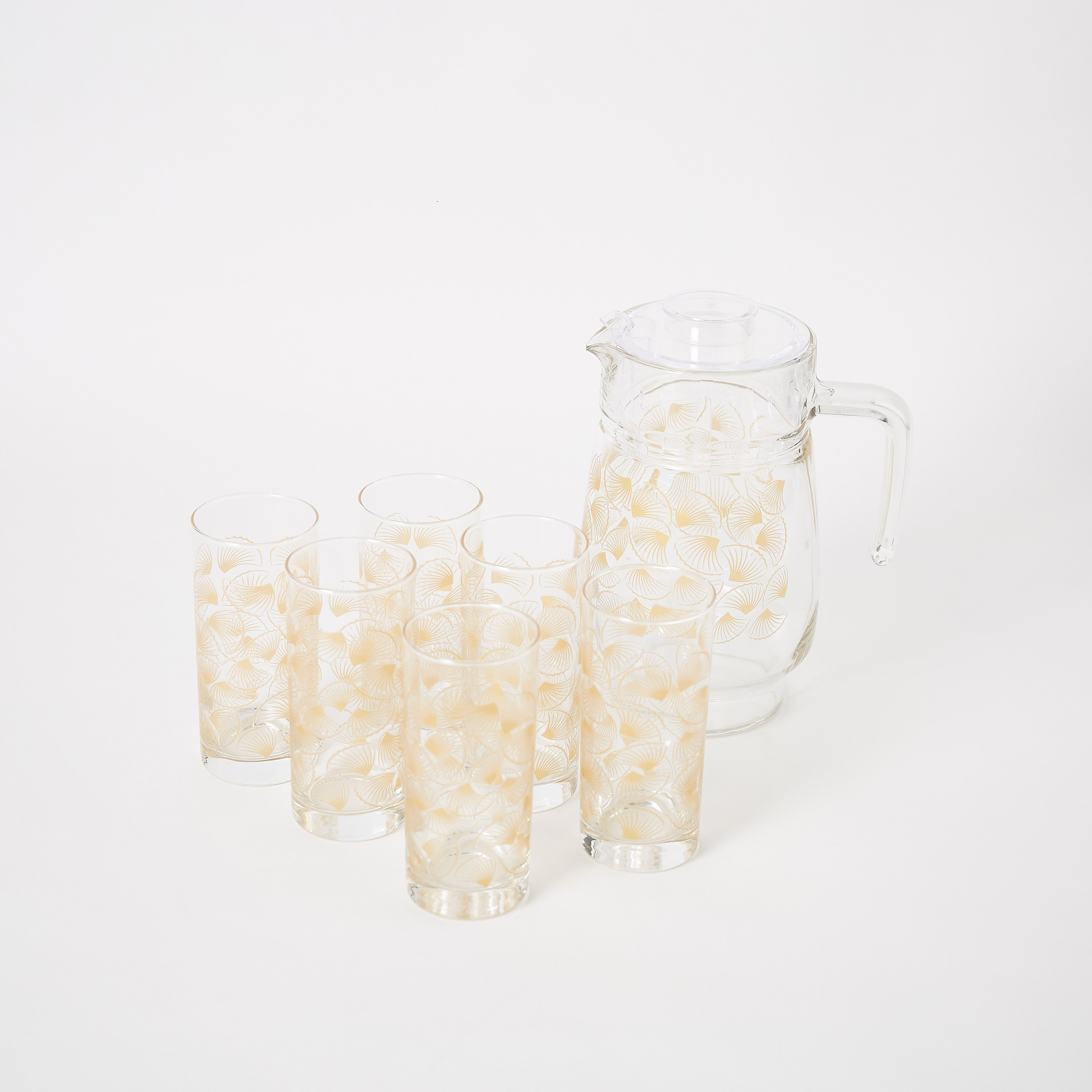 Luminarc Golden Shell 7-Piece Drinkware Set-hbxhomeware-hbxkitchen-image-6