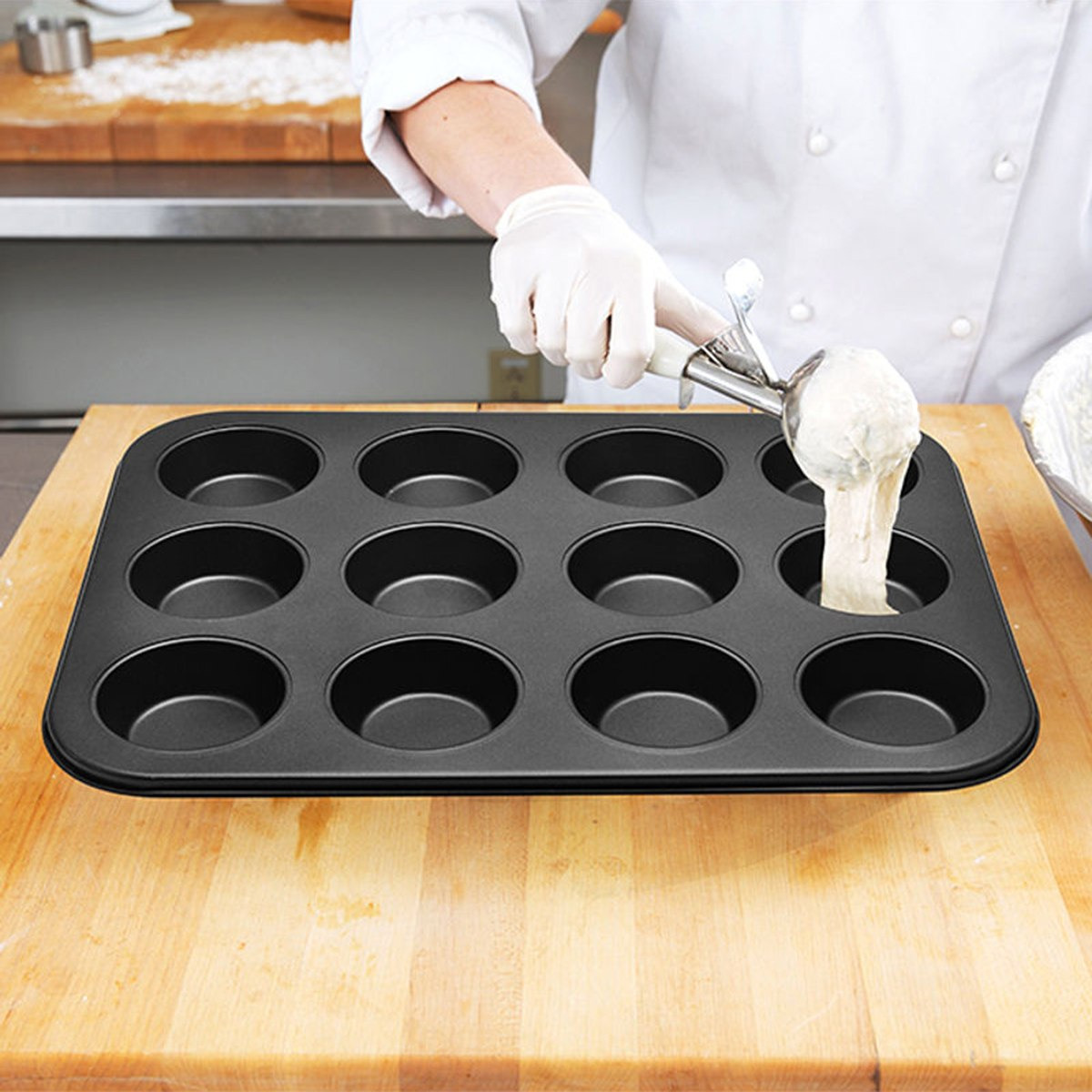 صينية مافن 12 كوب من بيكولوجي-hbxkitchen-bakeware-image-2