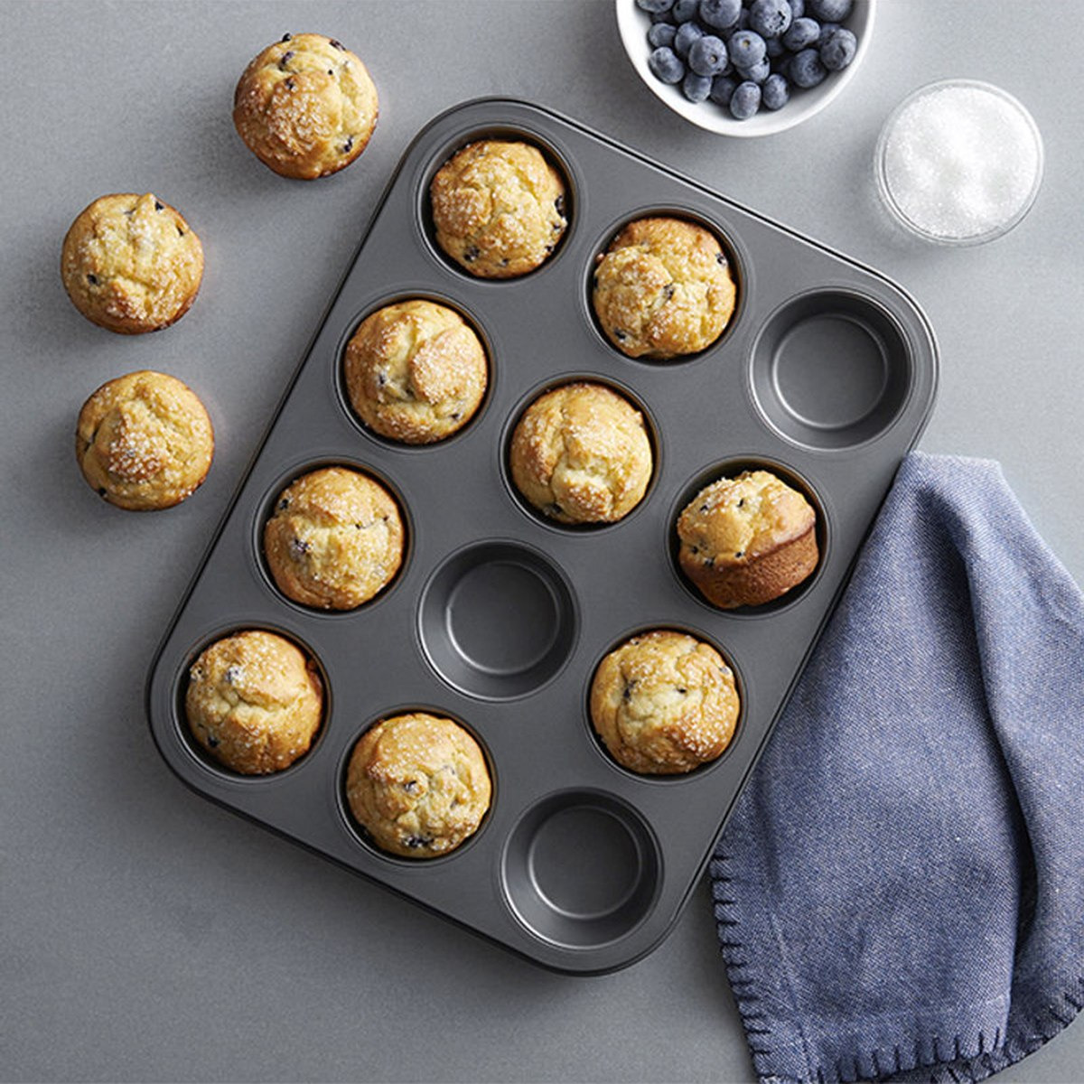 صينية مافن 12 كوب من بيكولوجي-hbxkitchen-bakeware-image-3