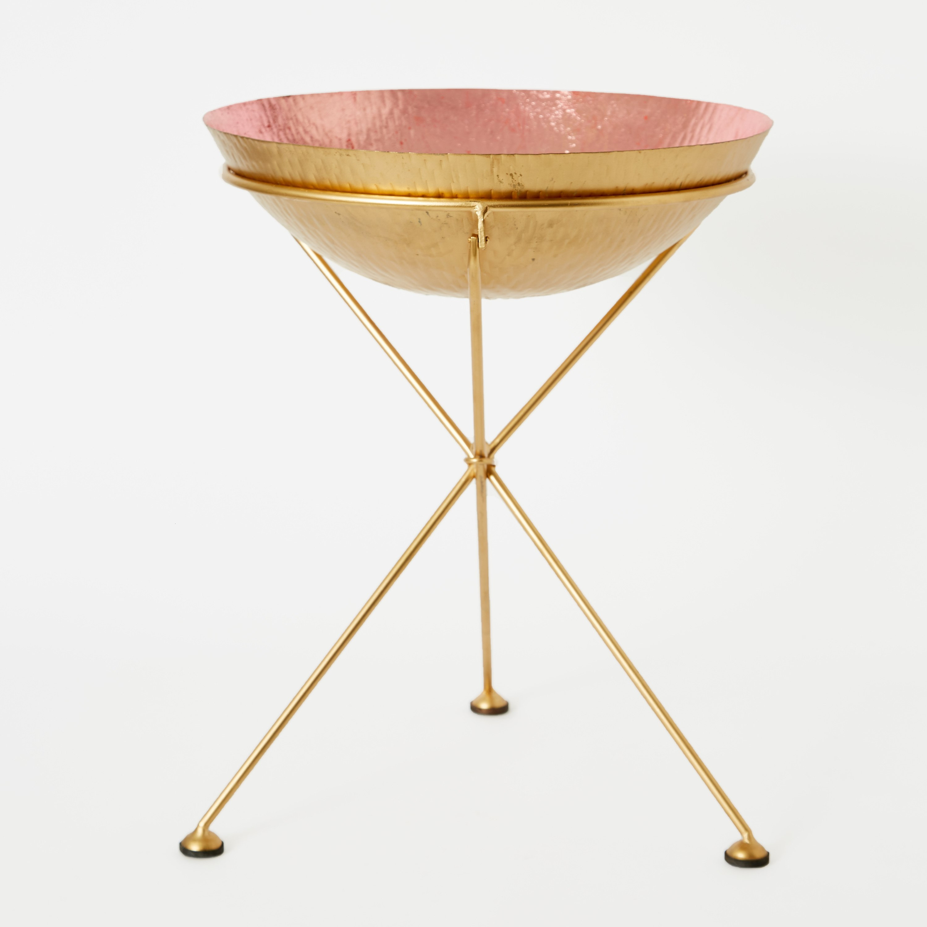 أورلي معدني بحامل من زوها - 42x42x48 سم-hbxdecorandfurnishings-homeaccessories-bowls-image-6
