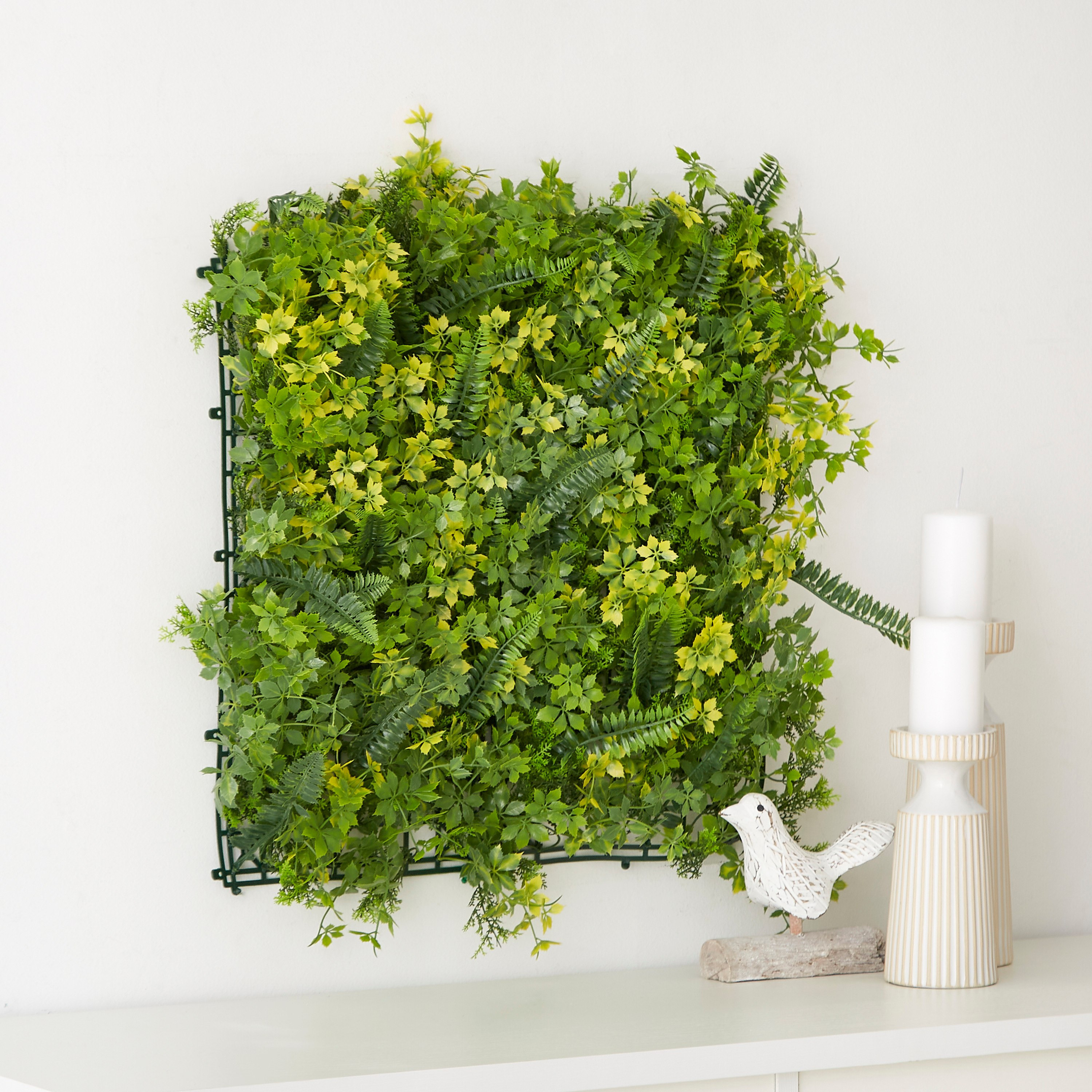 Meadow Artificial Early Spring Panel - 50x50 cm-hbxdecorandfurnishings-homeaccessories-artificialflowersandplants-image-2
