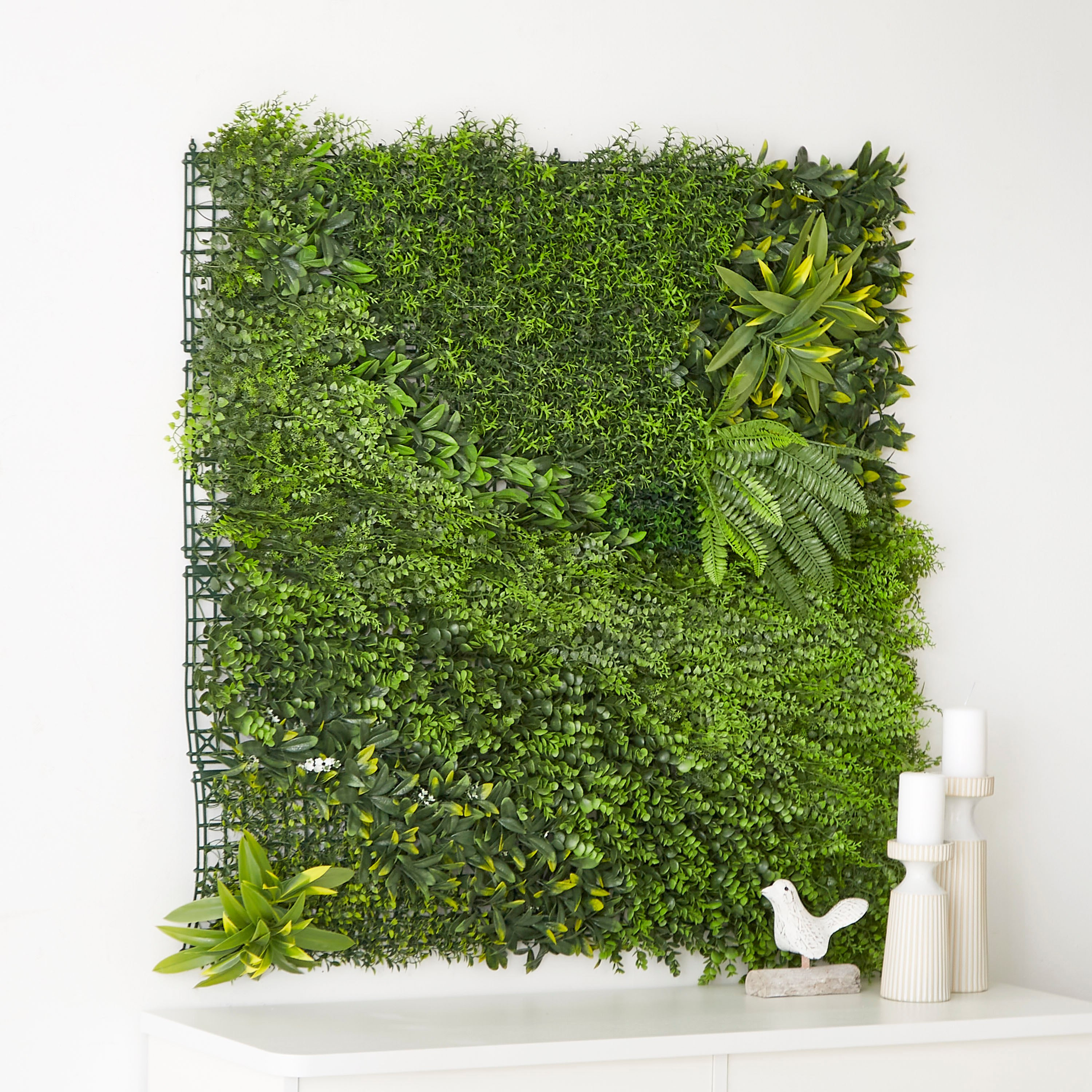 لوح نبات صناعي بيوتي سيكريت فاخر عالي التحمل - 100 × 100 سم-hbxdecorandfurnishings-homeaccessories-artificialflowersandplants-image-2