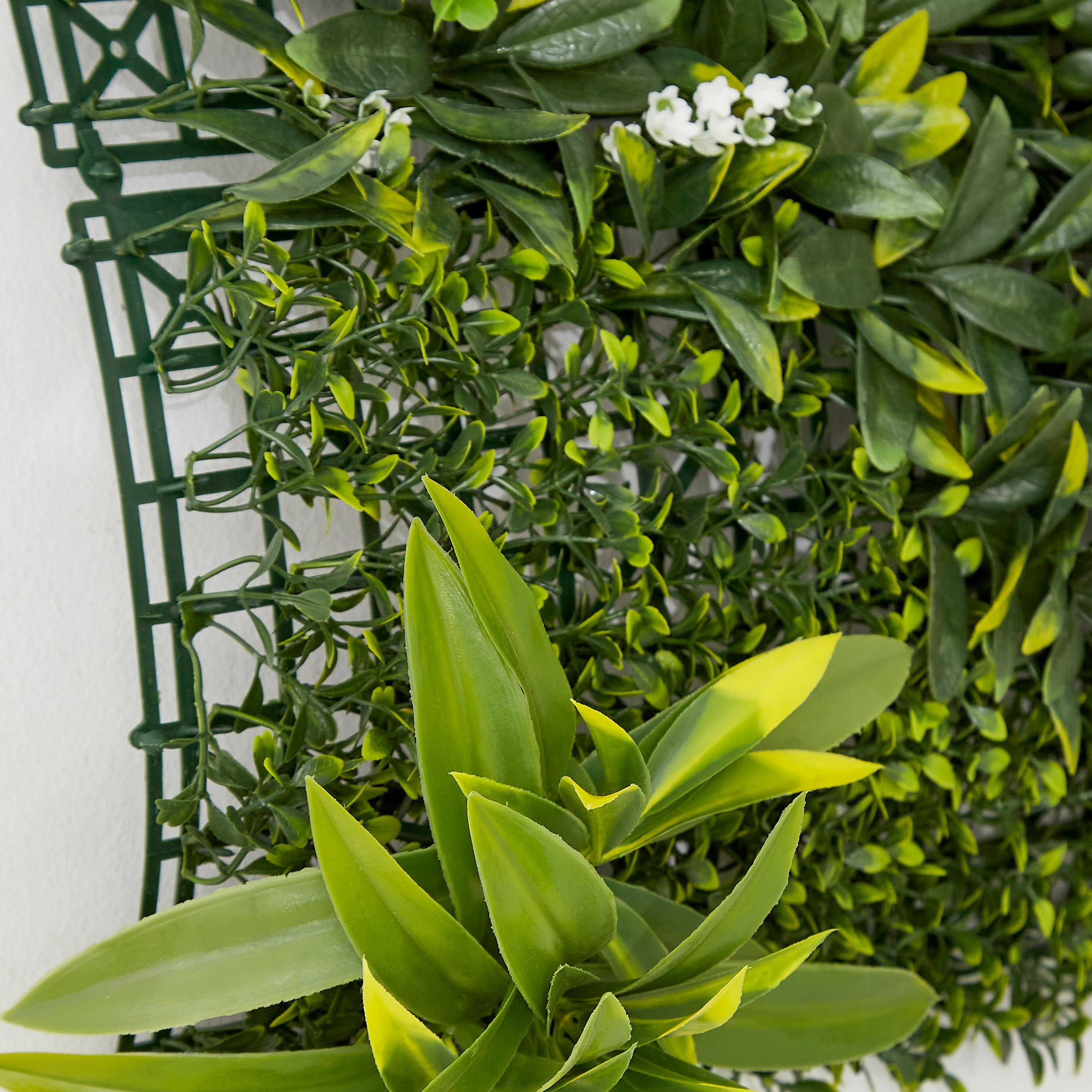 لوح نبات صناعي بيوتي سيكريت فاخر عالي التحمل - 100 × 100 سم-hbxdecorandfurnishings-homeaccessories-artificialflowersandplants-image-4