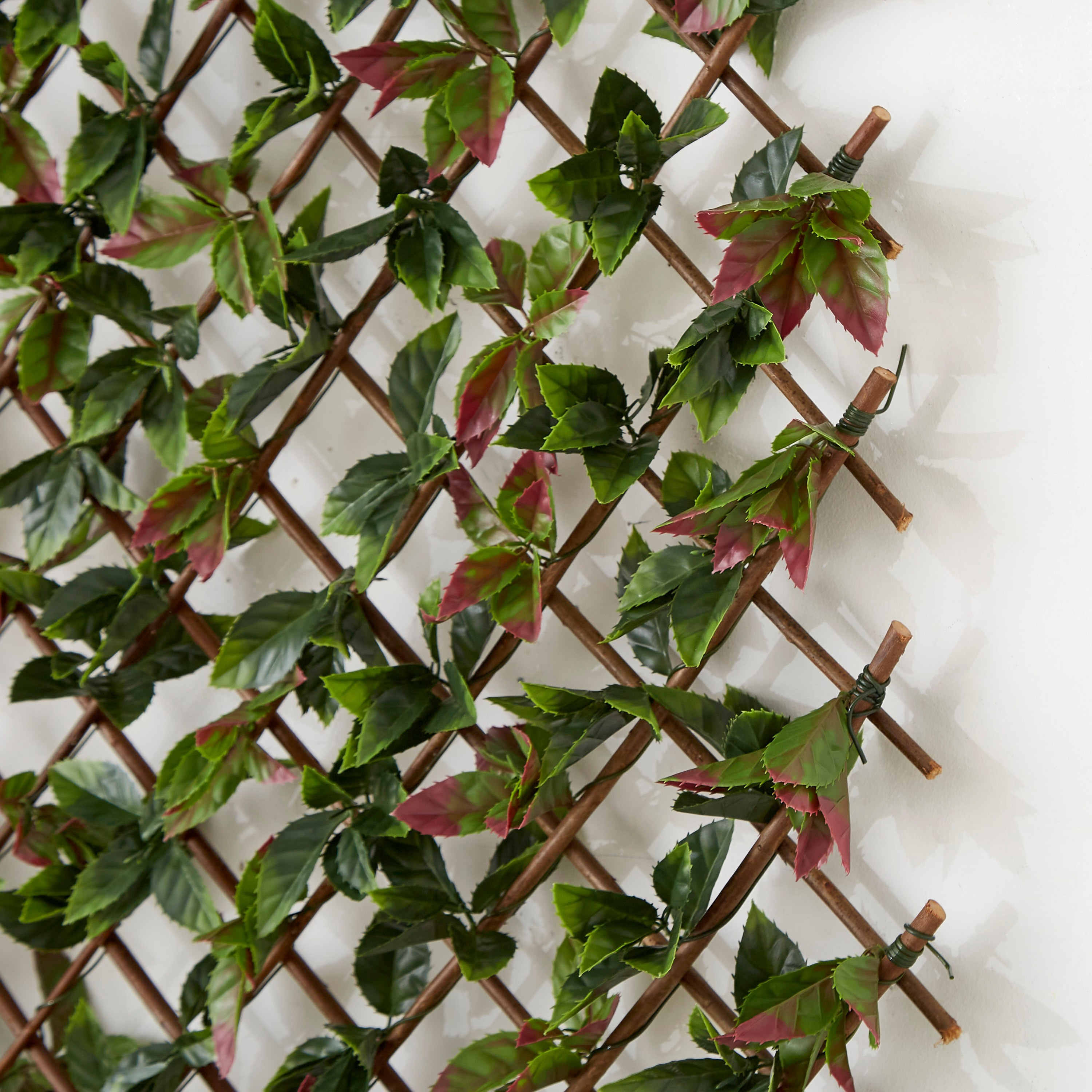 سياج صفصاف فوتينيا صناعي فاخر عالي التحمل من ميدوو - 100x200 سم-hbxdecorandfurnishings-homeaccessories-artificialflowersandplants-image-2