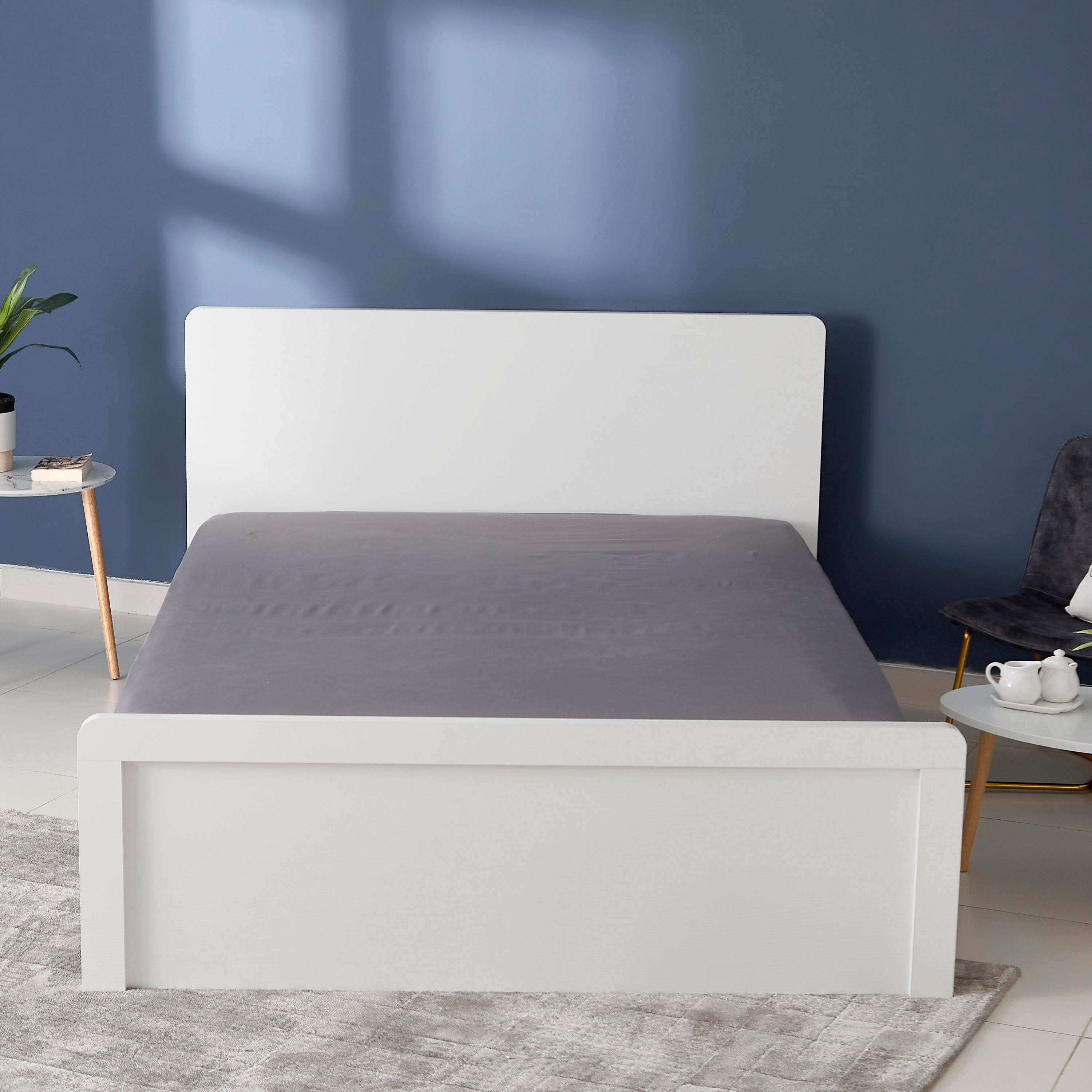 شّرشف مطّاطي كوين مضاد للميكروبات من هوبارت - 150x200+33 سم-hbxhomeware-hbxbedroom-image-2