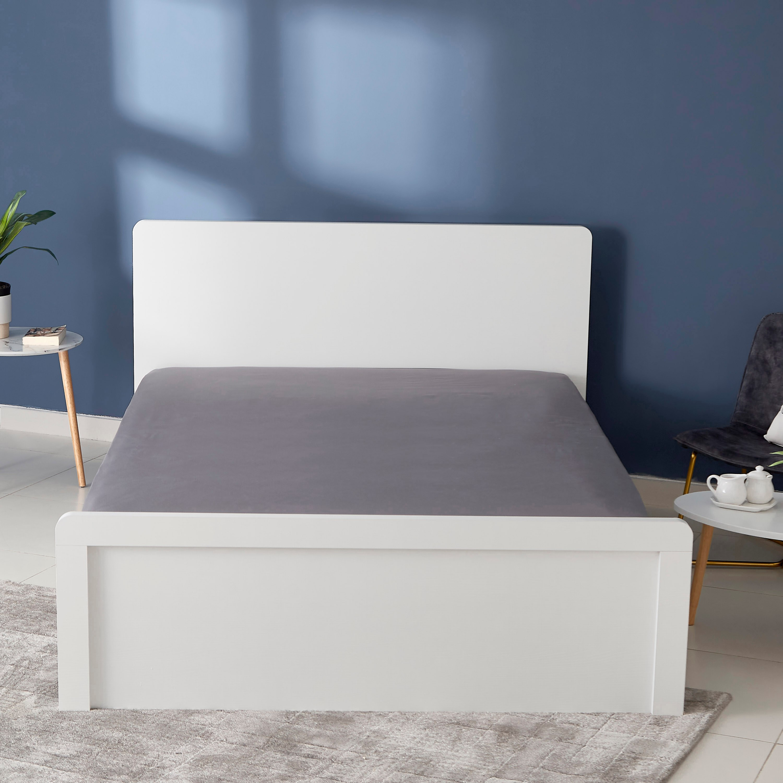 شرشف مطّاطي سوبر كينج مضاد للميكروبات من هوبارت - 200x200+33 سم-hbxhomeware-hbxbedroom-image-2
