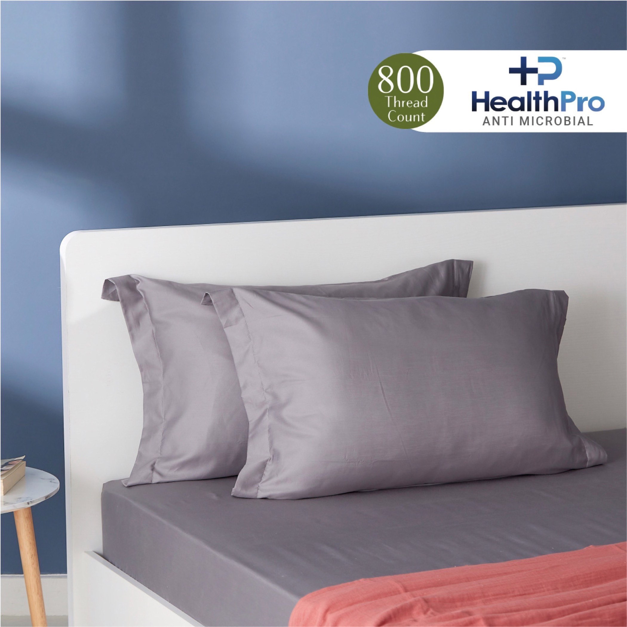 طقم غطاء وسادة مضاد للميكروبات قطعتين من هوبارت- 50x75 سم-hbxhomeware-hbxbedroom-image-1