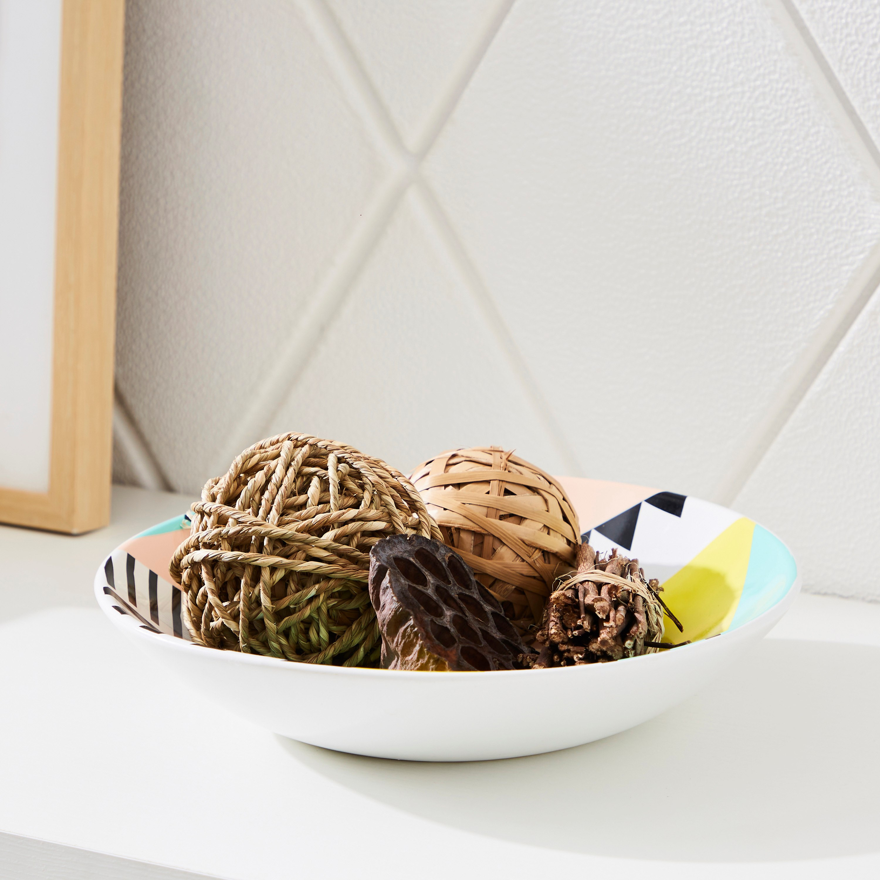Vortex Ceramic Angular Platter - 25.5x25.5x6.5 cm-PROMO_HB_AE_B1G1_250925-image-1