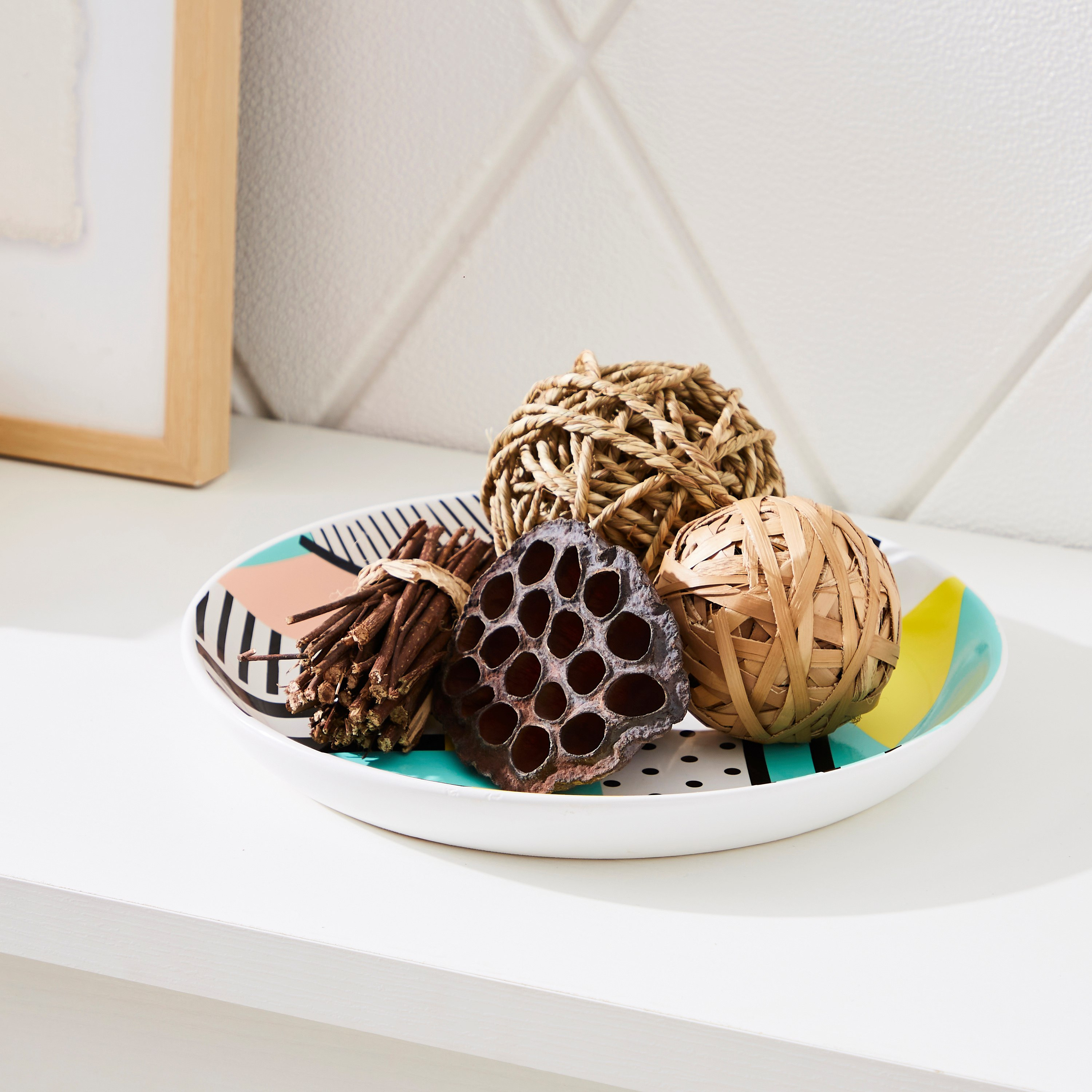 Vortex Ceramic Flat Platter - 26x26x3 cm-PROMO_HB_AE_B1G1_250925-image-1