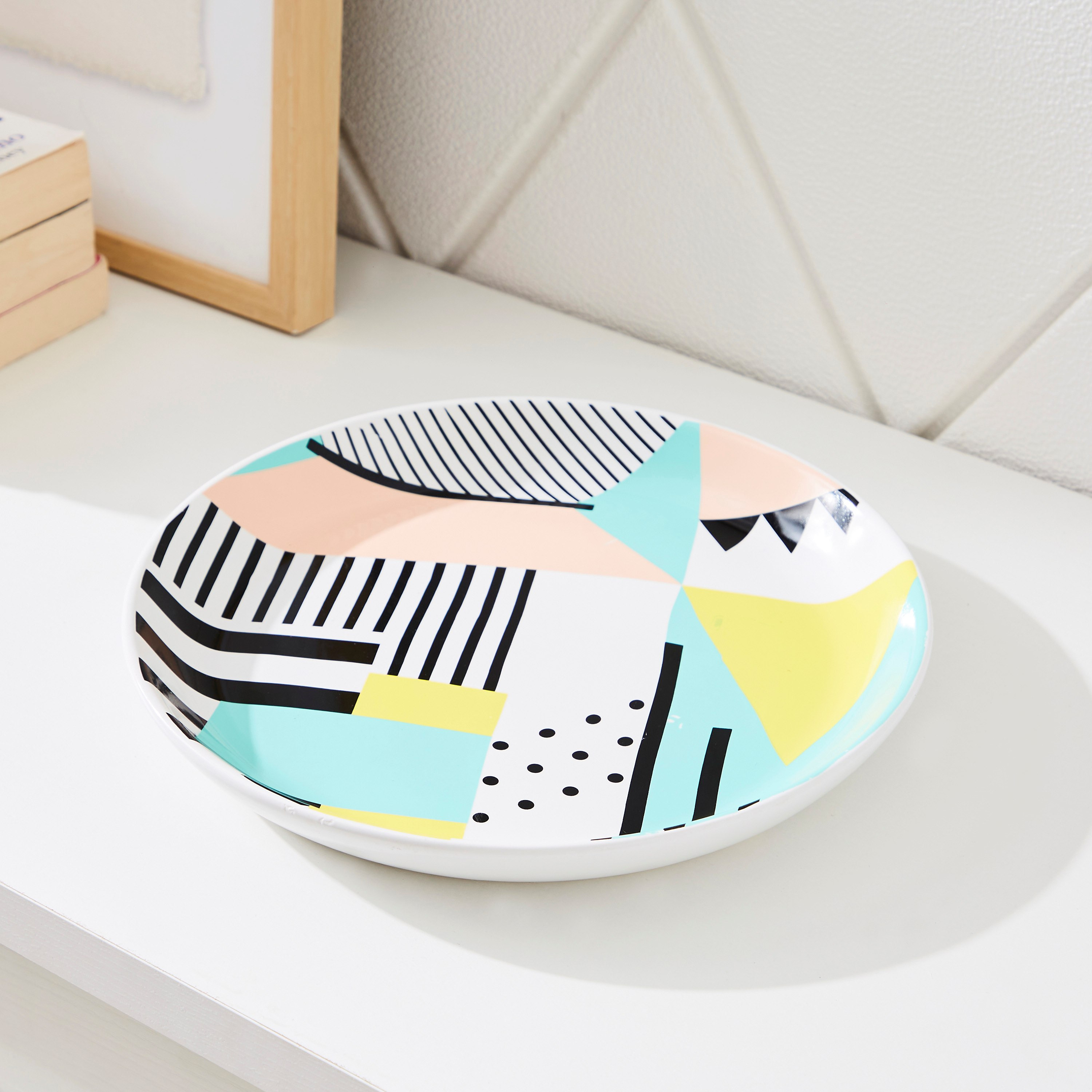 Vortex Ceramic Flat Platter - 26x26x3 cm-PROMO_HB_AE_B1G1_250925-image-2