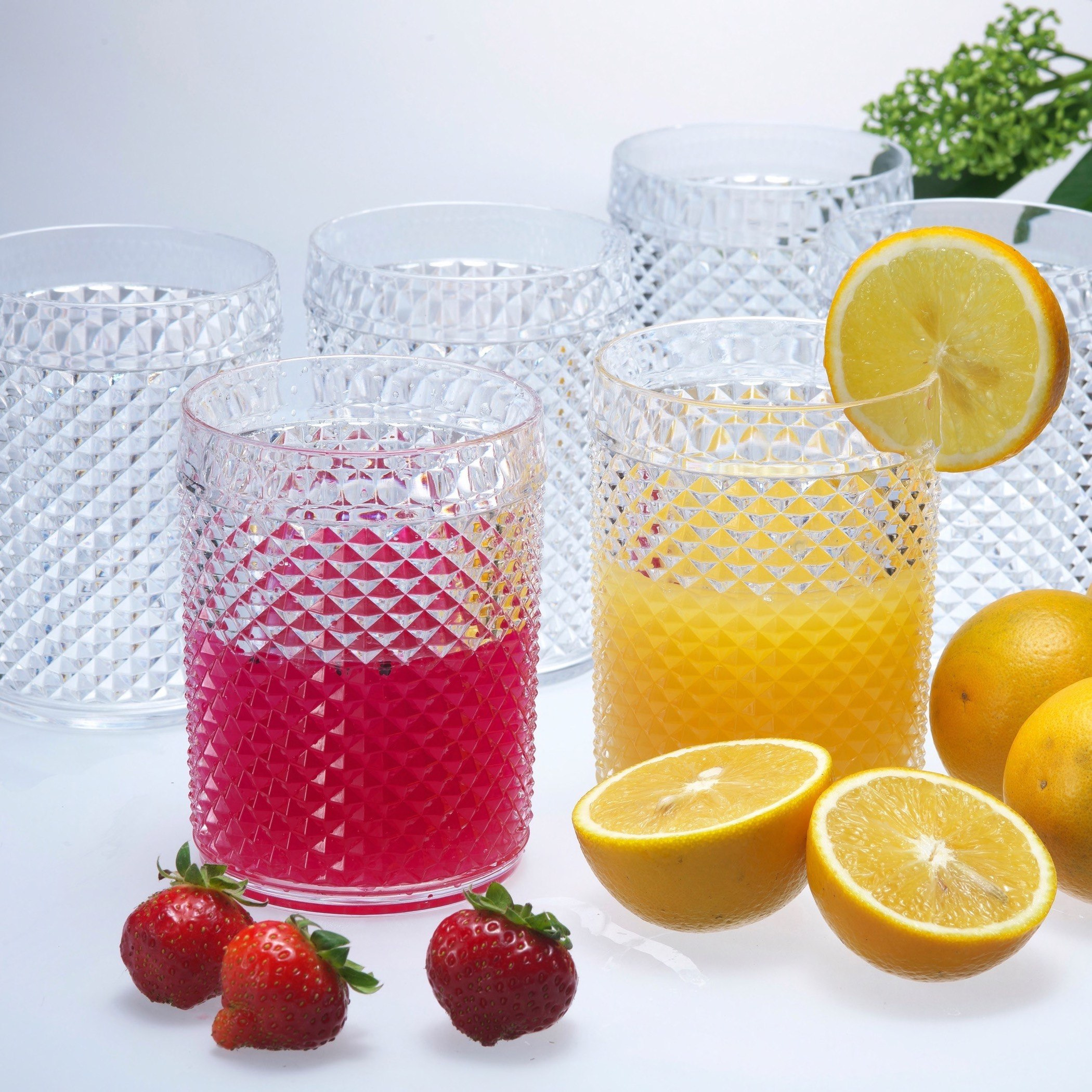 طقم إبريق ماء أكريليك 7 قطع - تريندي-hbxhomeware-diningandtabletop-jugs-image-3