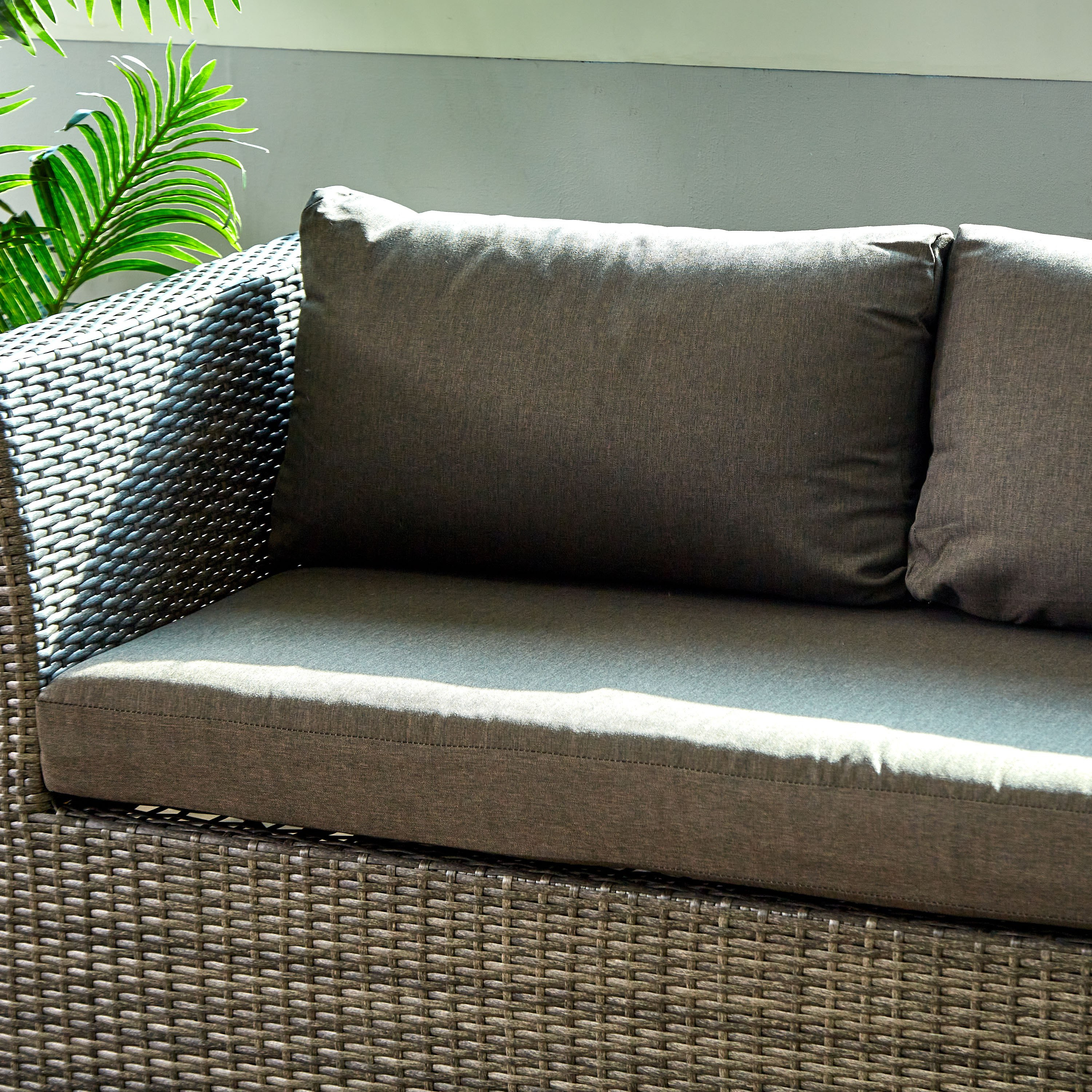 Bensa 2+1+1 Seater Outdoor Cushioned Sofa Set with 2 Ottomans and Coffee Table-hbxfurniture-sofasandarmchairs-sofasets-image-12