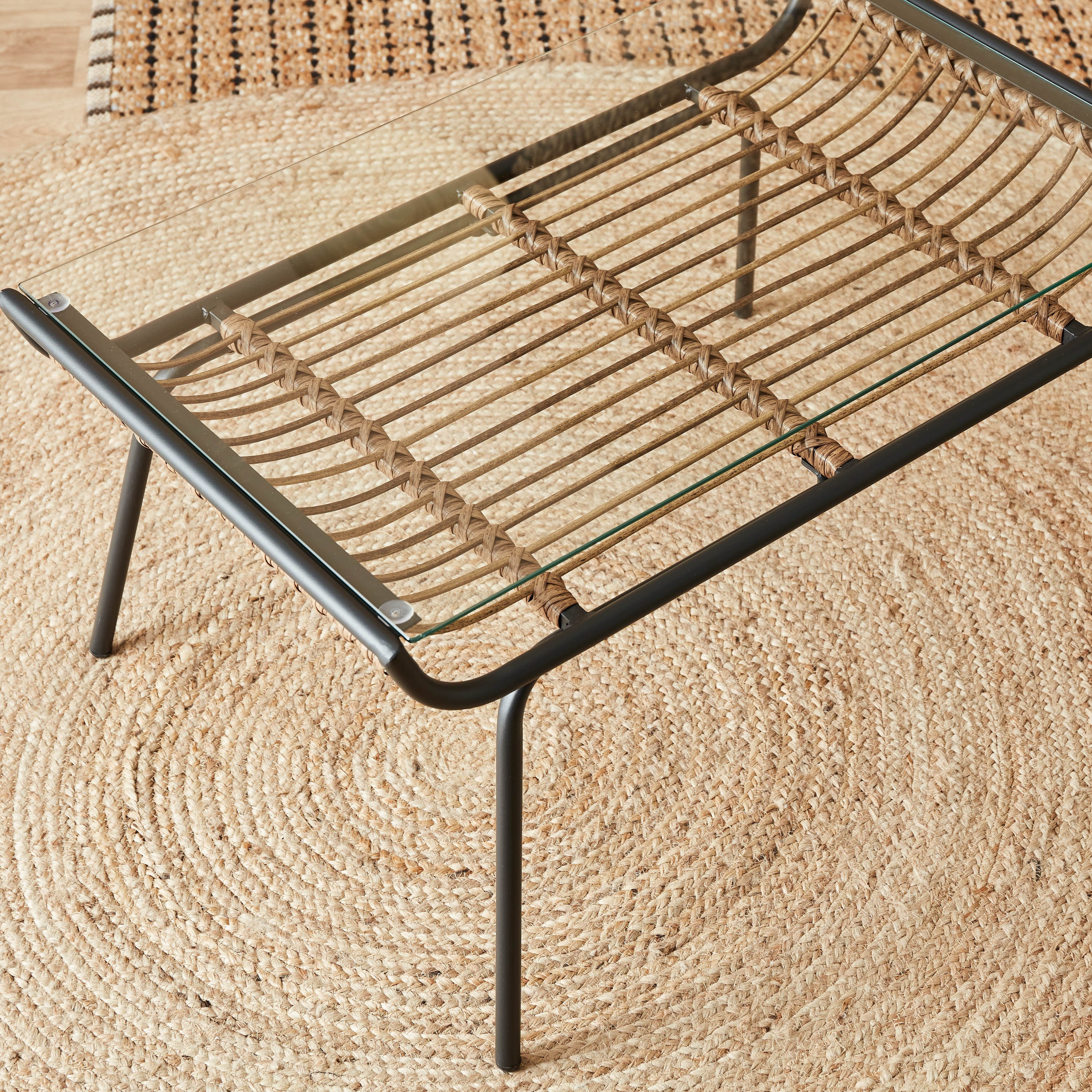 طقم كنبة موسّدة 4 مقاعد للجلسات الخارجية مع طاولة قهوة من لافيرتون-hbxfurniture-sofasandarmchairs-sofasets-image-11