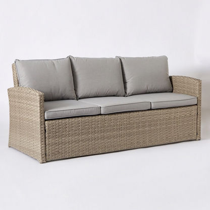 Arley 3+1+1 Seater Outdoor Cushioned Sofa Set with Coffee Table