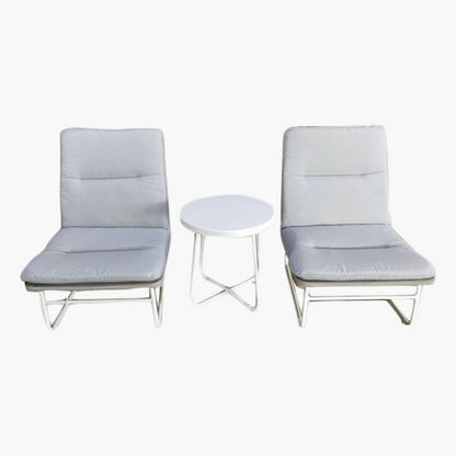 Weste 2-Seater Outdoor Table and Cushioned Chairs Set