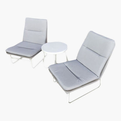 Weste 2-Seater Outdoor Table and Cushioned Chairs Set