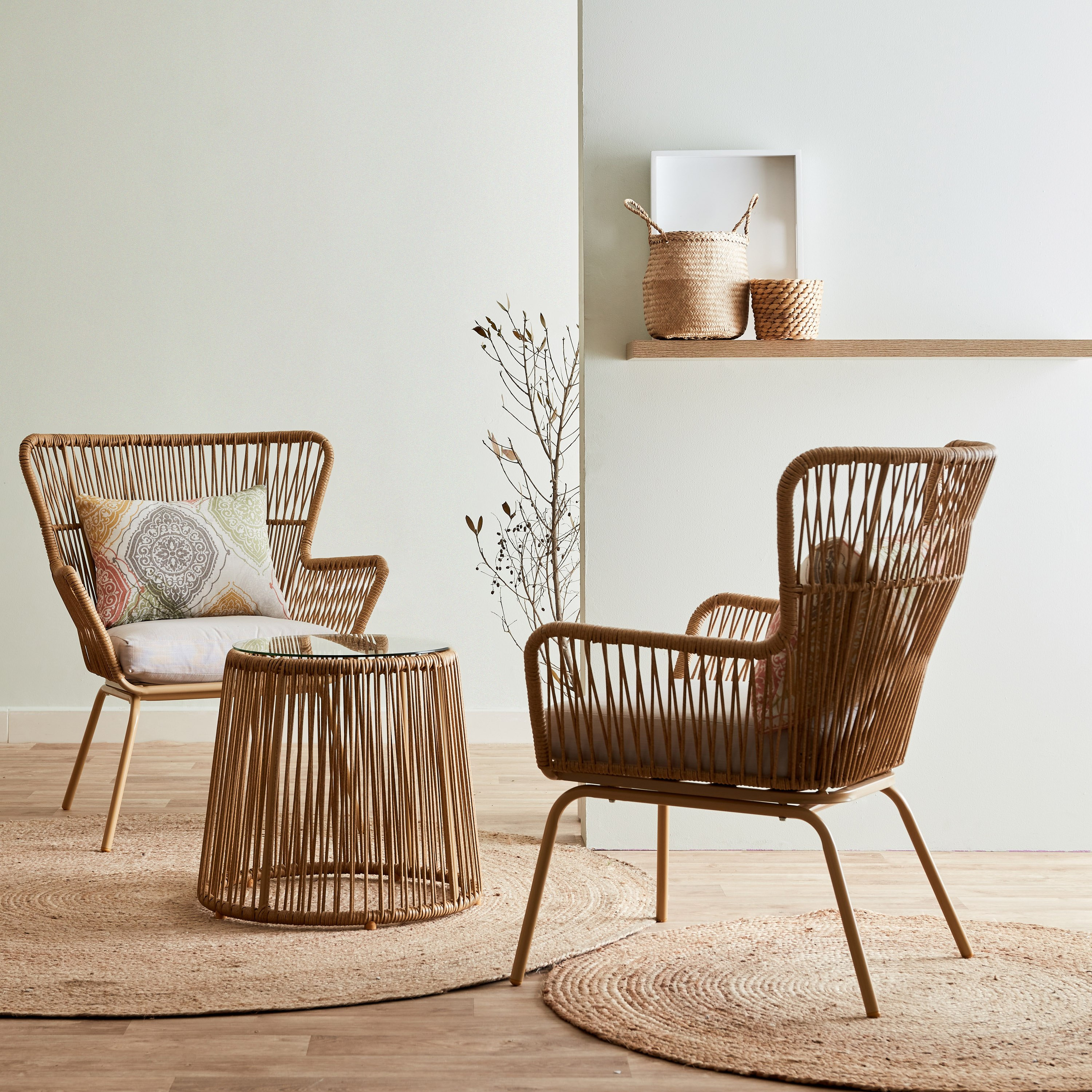 طقم للجلسات الخارجية 1+2 مع وسائد من كاتينا-hbxfurniture-sofasandarmchairs-sofasets-image-9