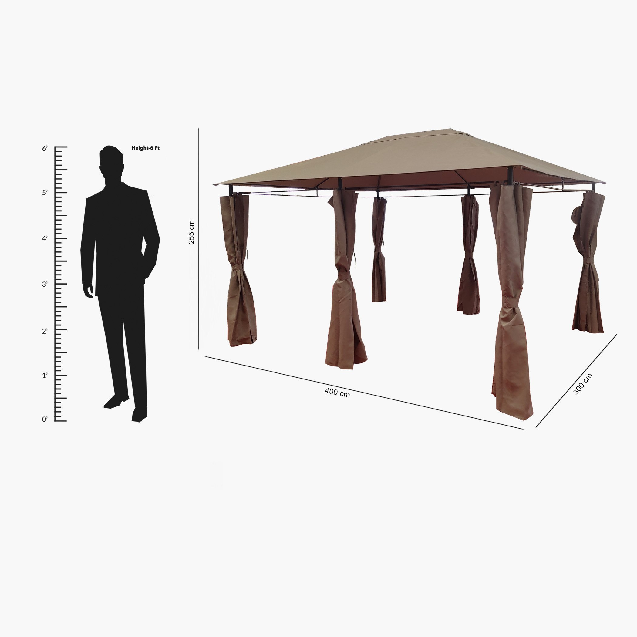 خيمة خارجية بإطار معدني من بنسا-hbxfurniture-outdoor-diningsets-image-6