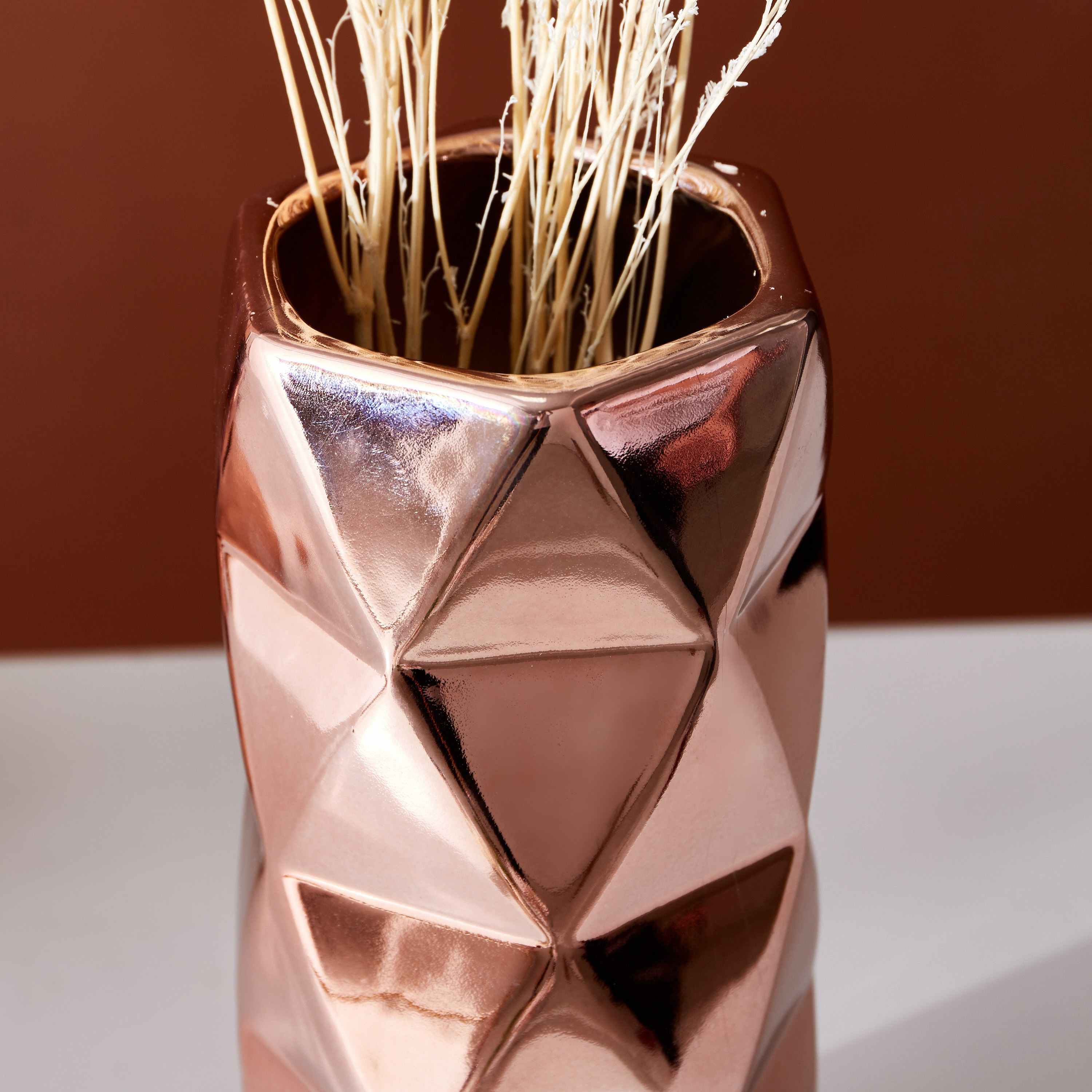 مزهرية سيراميك أسطوانية من تيريون - 12x12x28 سم-hbxbedroom-decorandaccessories-vases-image-3
