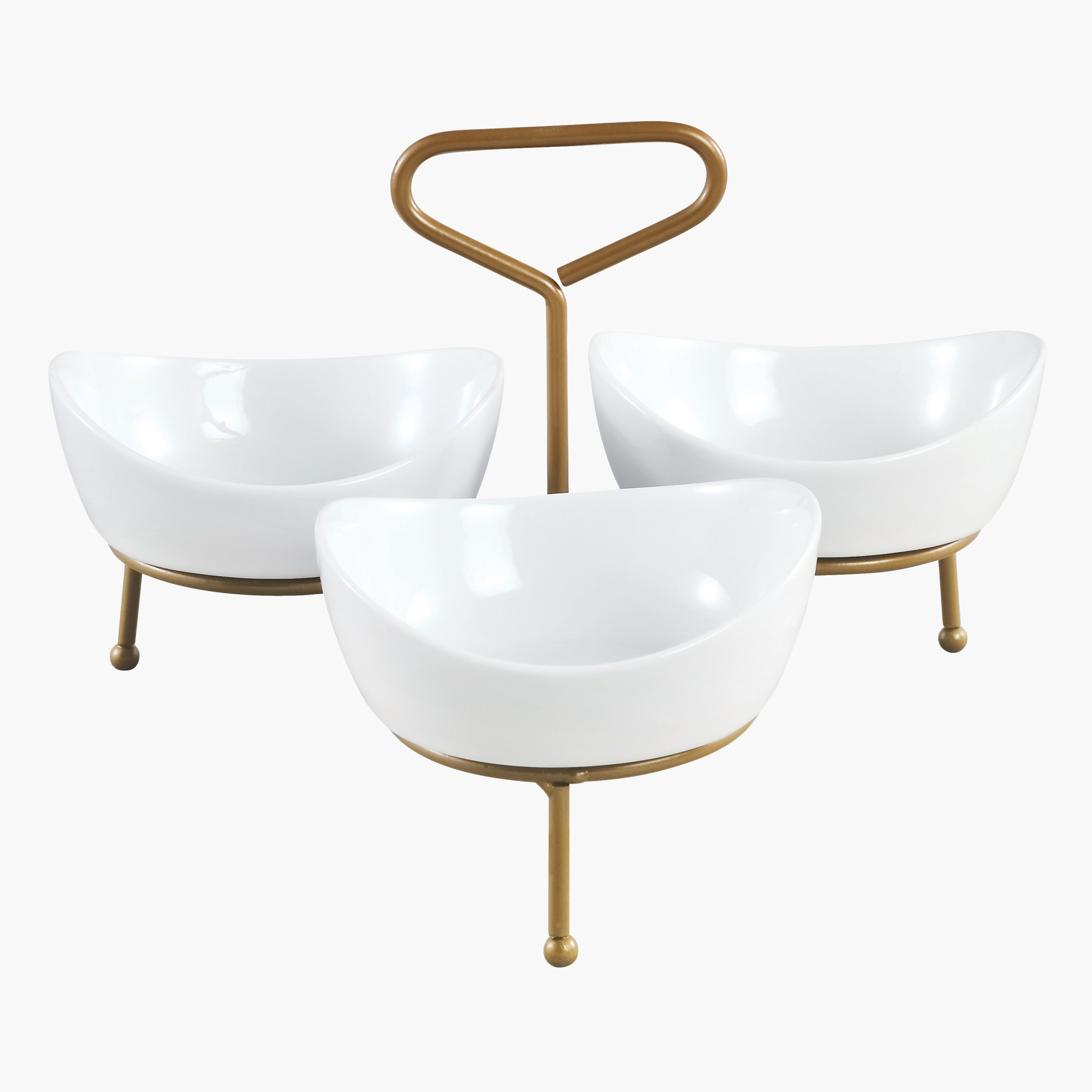 أوعية تقديم بحامل من فيست - طقم من 3 قطع-hbxdecorandfurnishings-tabletop-serveware-image-2