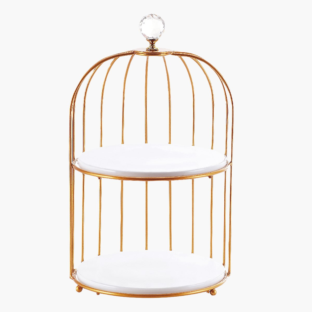 صحن تقديم طابقين بحامل معدني من فيست-hbxdecorandfurnishings-tabletop-serveware-image-2