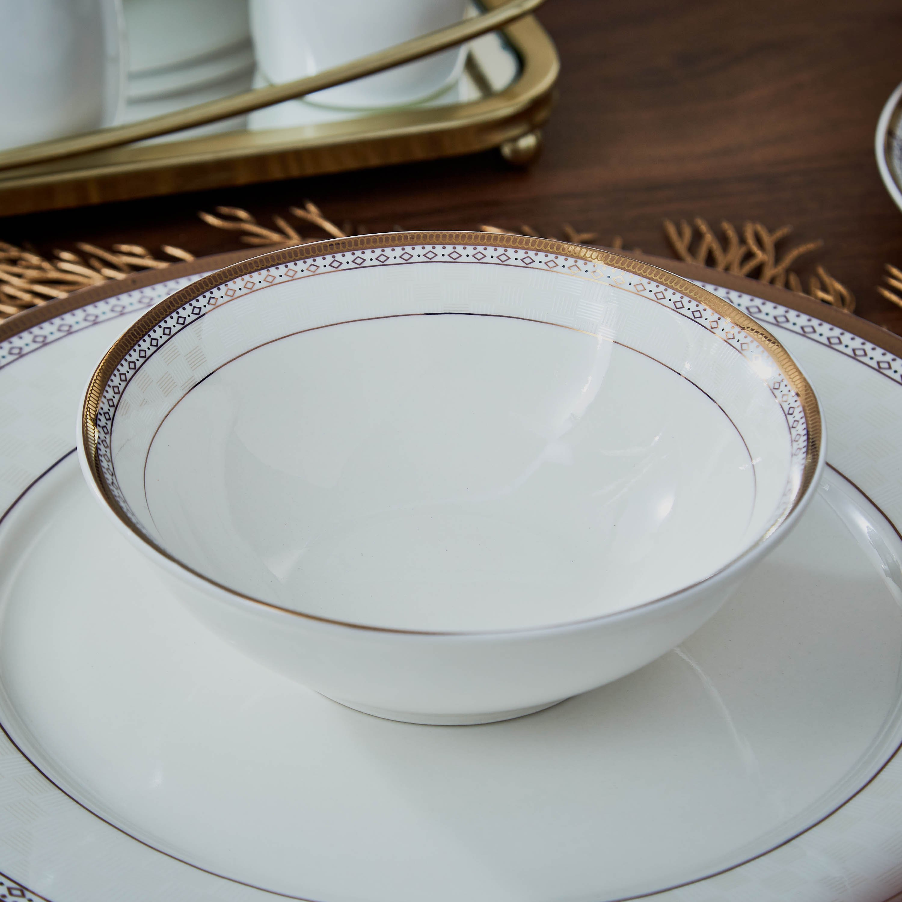 طقم عشاء 47 قطعة من الخزف الصيني بولكا من فيست - 8 أشخاص-hbxhomeware-hbxkitchen-image-5