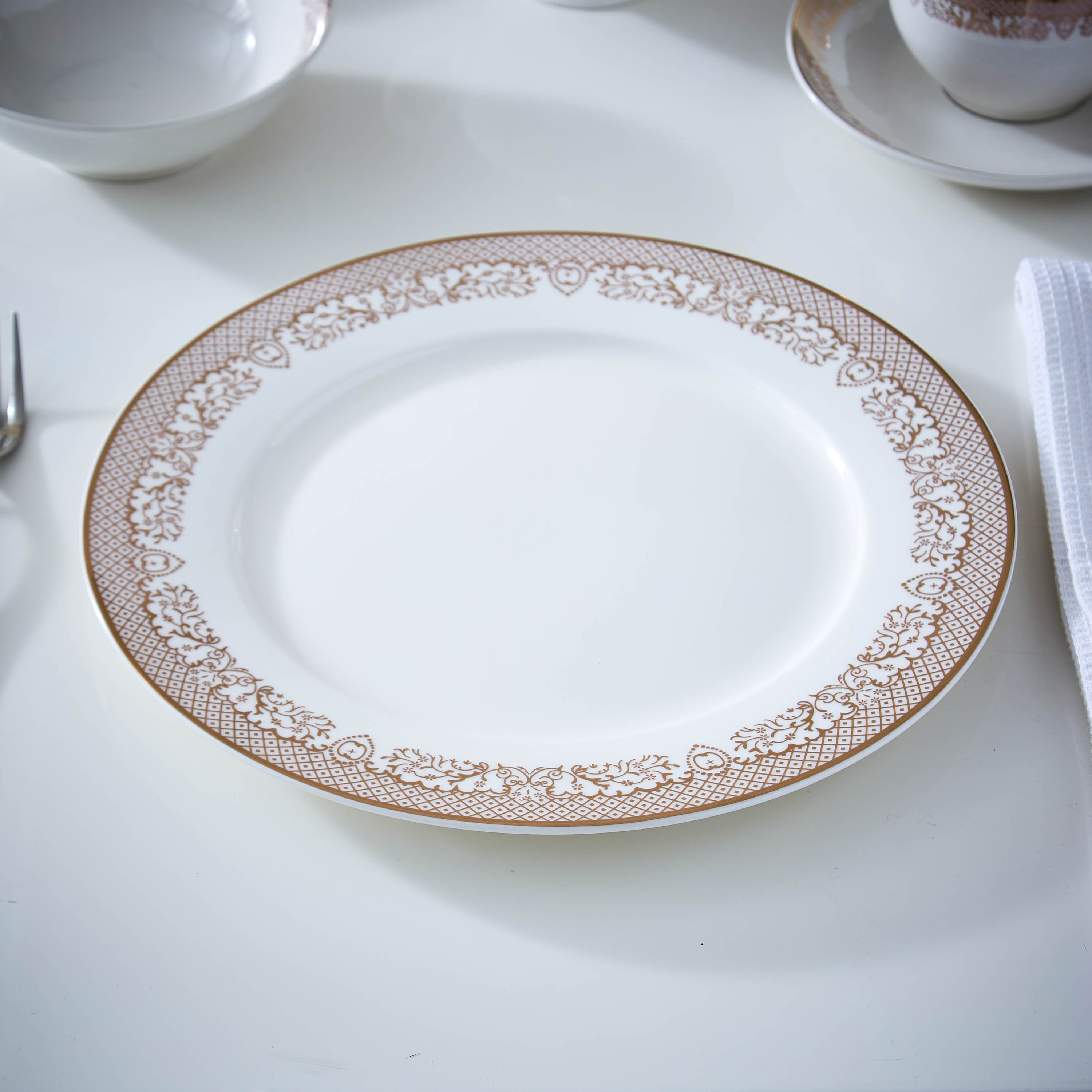 طقم عشاء 47 قطعة من الخزف الصيني جايد من فيست - 8 أشخاص-hbxhomeware-hbxkitchen-image-2