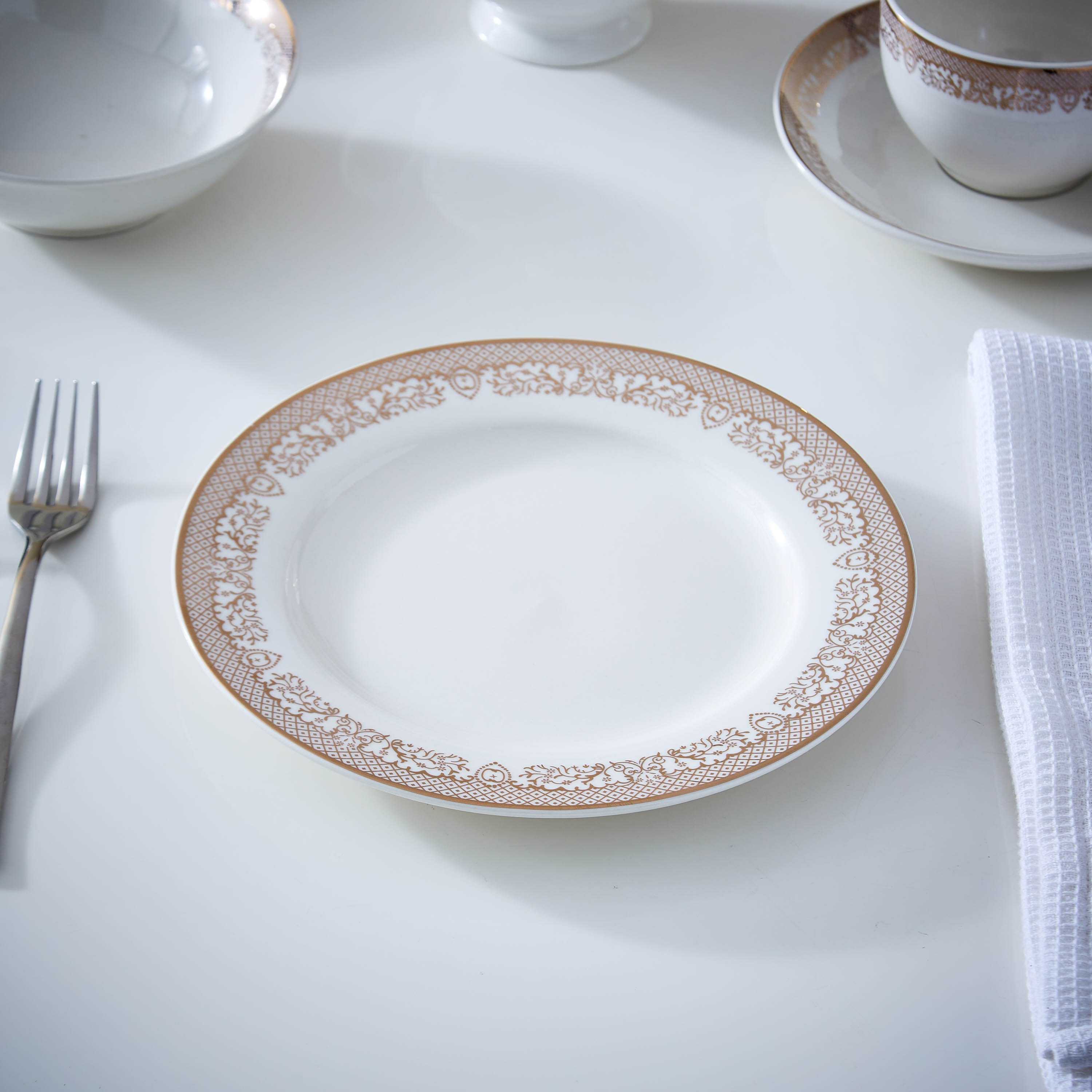 طقم عشاء 47 قطعة من الخزف الصيني جايد من فيست - 8 أشخاص-hbxhomeware-hbxkitchen-image-3