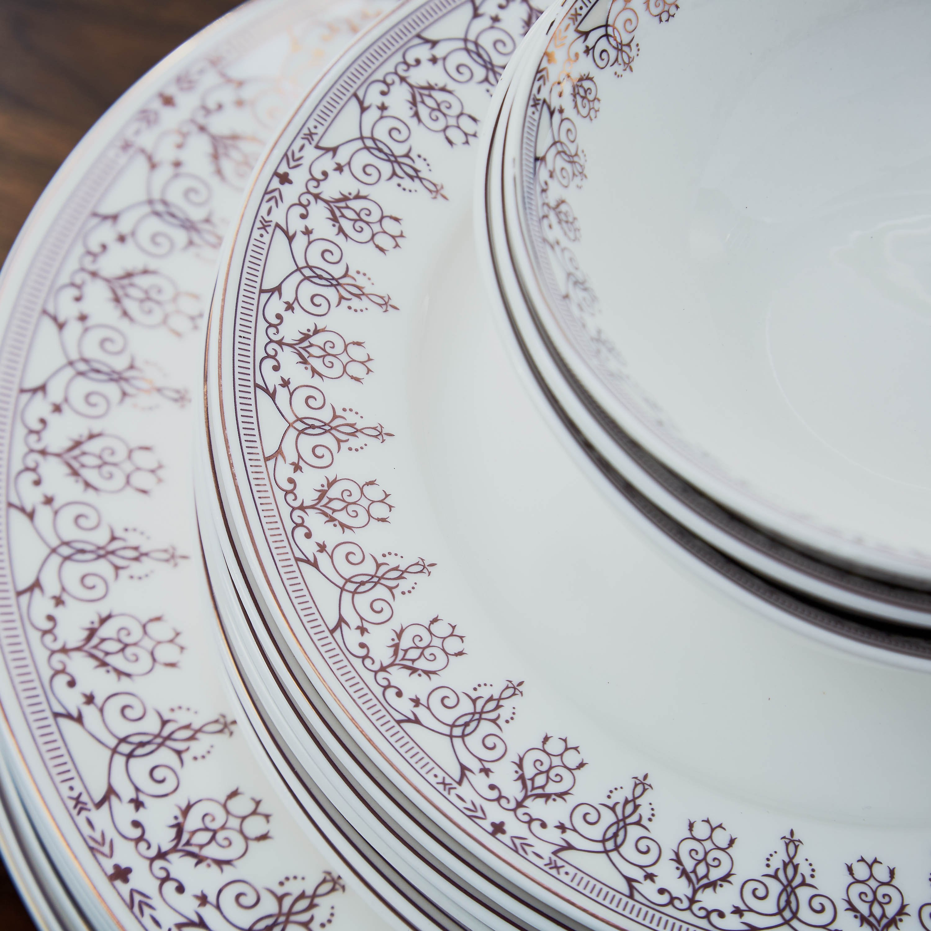 طقم عشاء 47 قطعة من الخزف الصيني ريجينت من فيست - 8 أشخاص-hbxhomeware-hbxkitchen-image-10