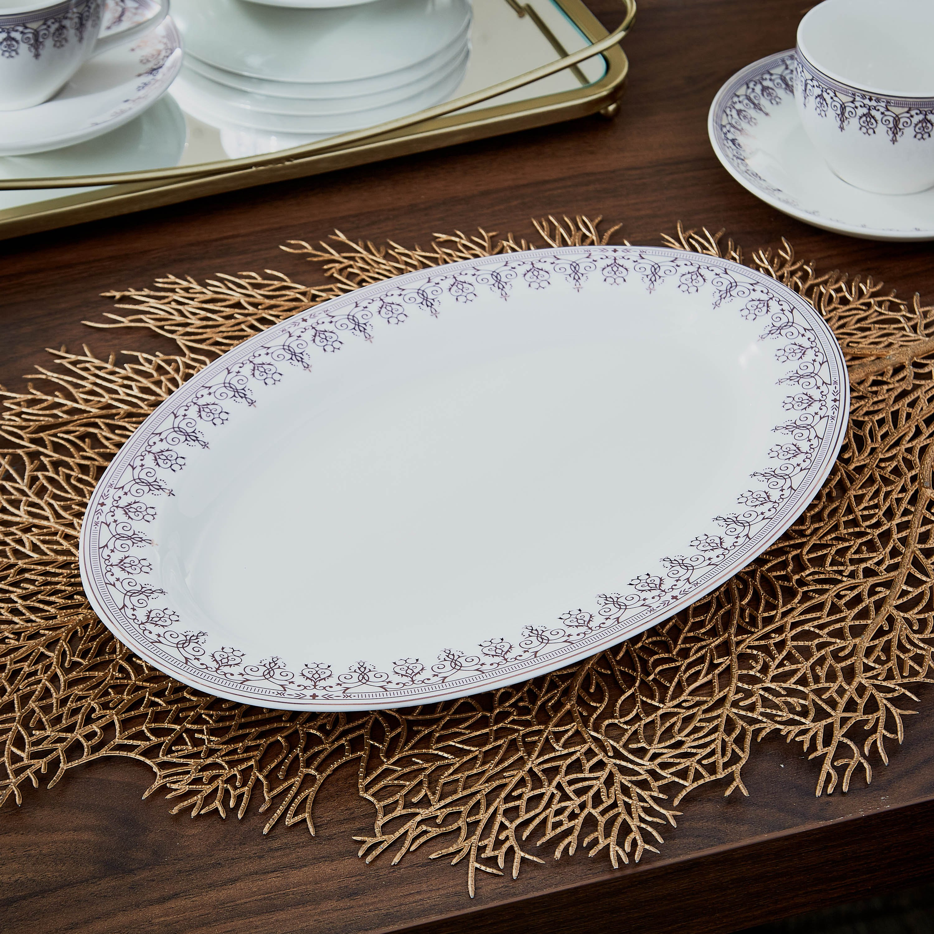 طقم عشاء 47 قطعة من الخزف الصيني ريجينت من فيست - 8 أشخاص-hbxhomeware-hbxkitchen-image-4