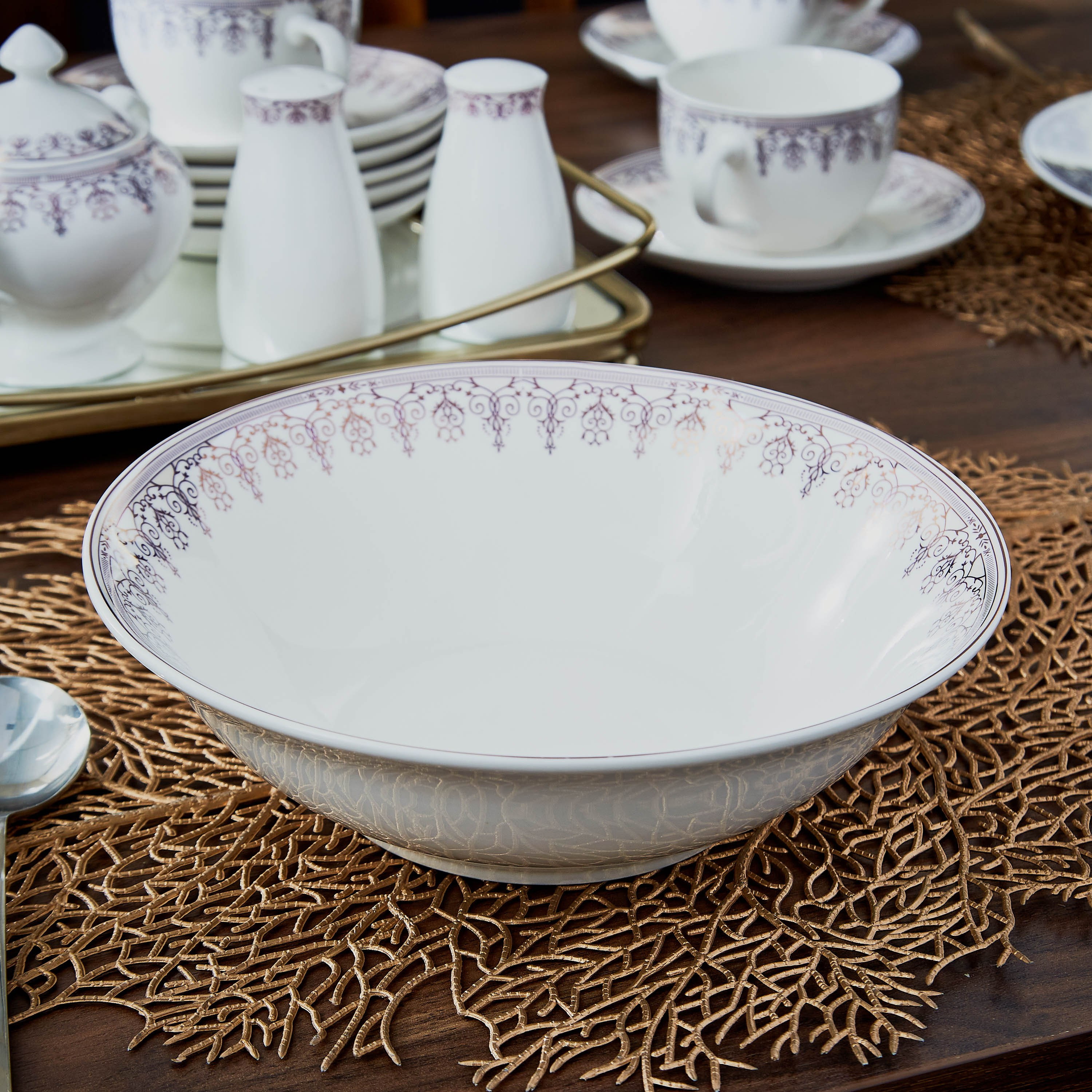 طقم عشاء 47 قطعة من الخزف الصيني ريجينت من فيست - 8 أشخاص-hbxhomeware-hbxkitchen-image-5