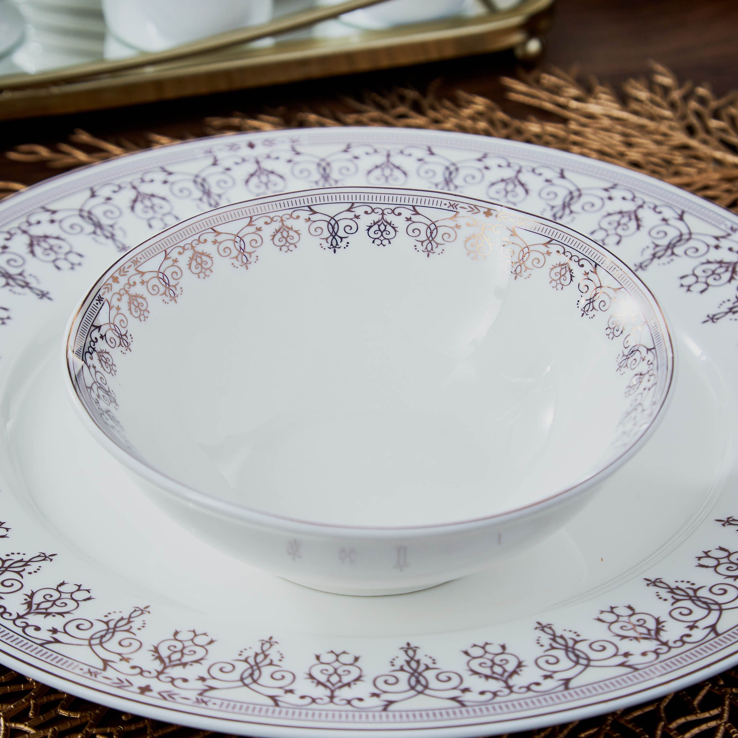 طقم عشاء 47 قطعة من الخزف الصيني ريجينت من فيست - 8 أشخاص-hbxhomeware-hbxkitchen-image-6