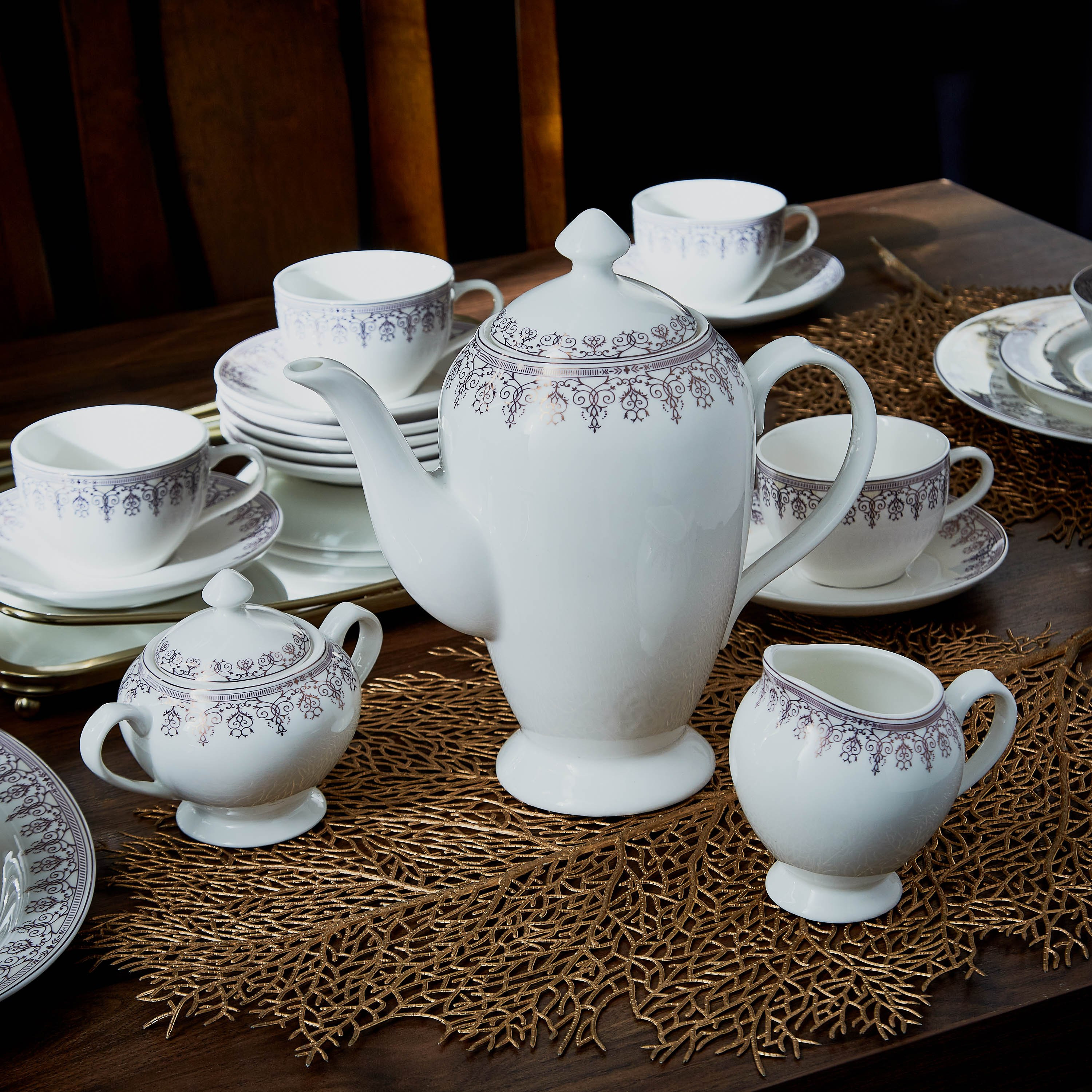 طقم عشاء 47 قطعة من الخزف الصيني ريجينت من فيست - 8 أشخاص-hbxhomeware-hbxkitchen-image-7