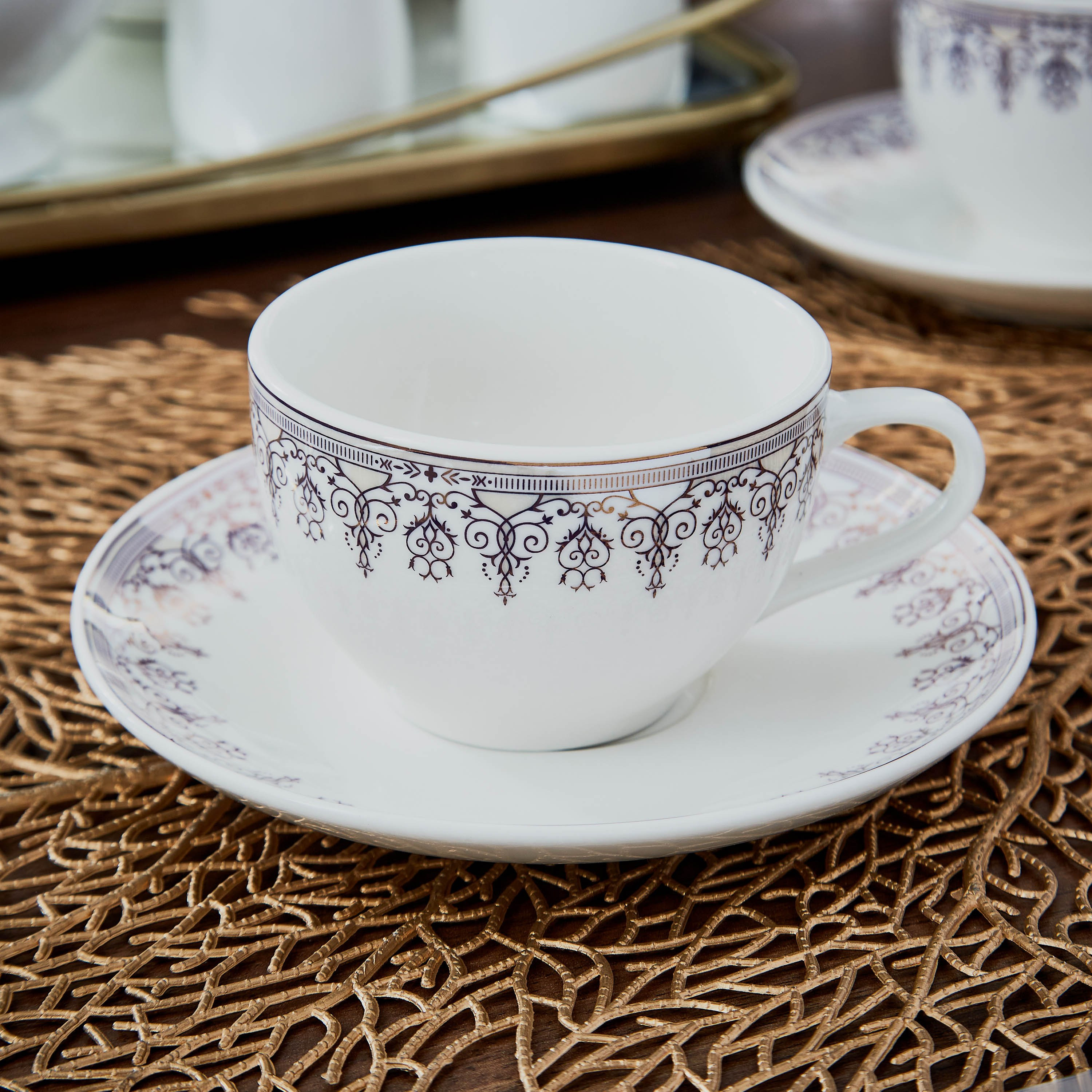 طقم عشاء 47 قطعة من الخزف الصيني ريجينت من فيست - 8 أشخاص-hbxhomeware-hbxkitchen-image-8