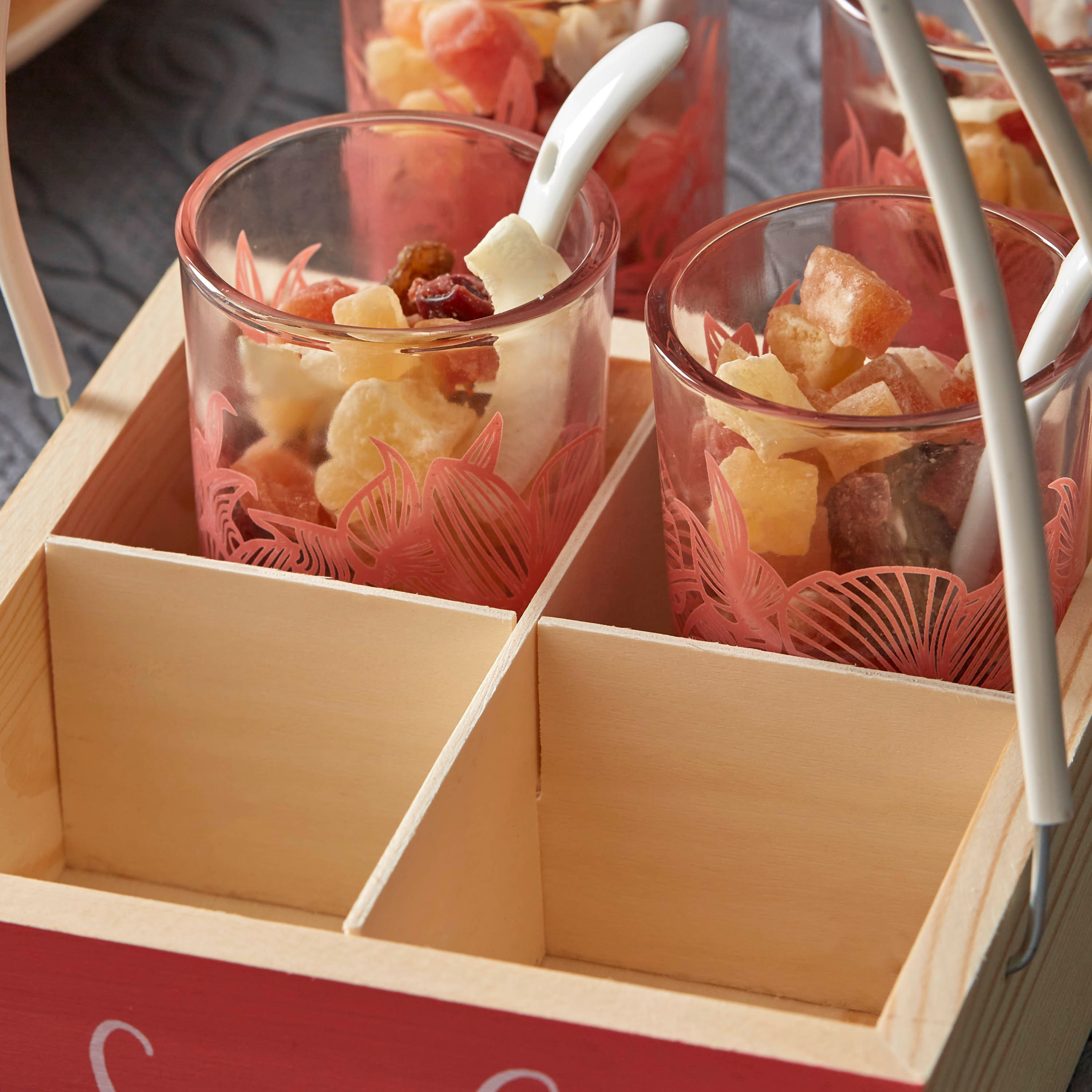 Feast 8-Piece Glass Serving Set with Wooden Stand-hbxdecorandfurnishings-tabletop-serveware-image-4