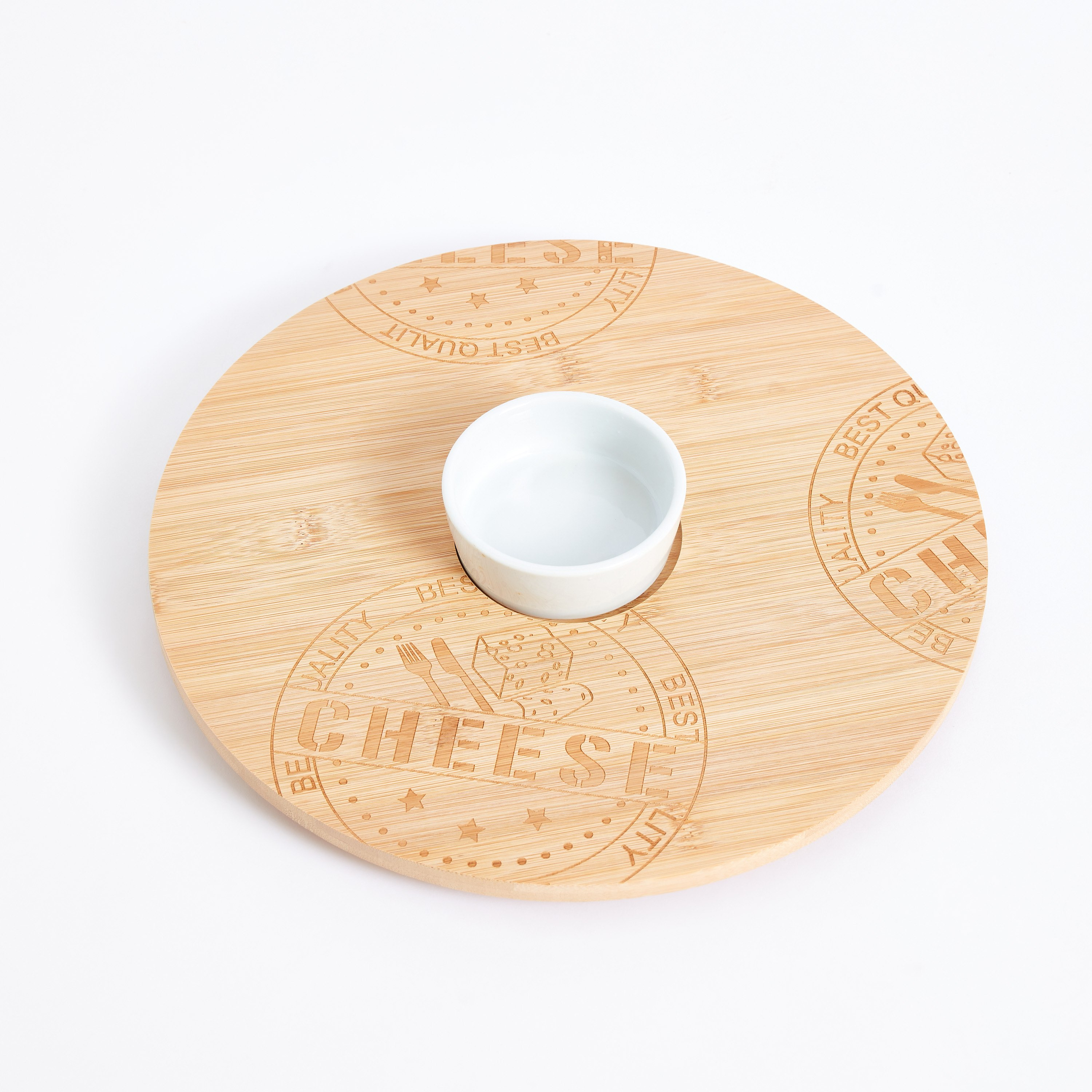طقم لوح تقديم مستدير خيرزان قابل للدوران من فيست - قطعتين-hbxdecorandfurnishings-tabletop-serveware-image-5