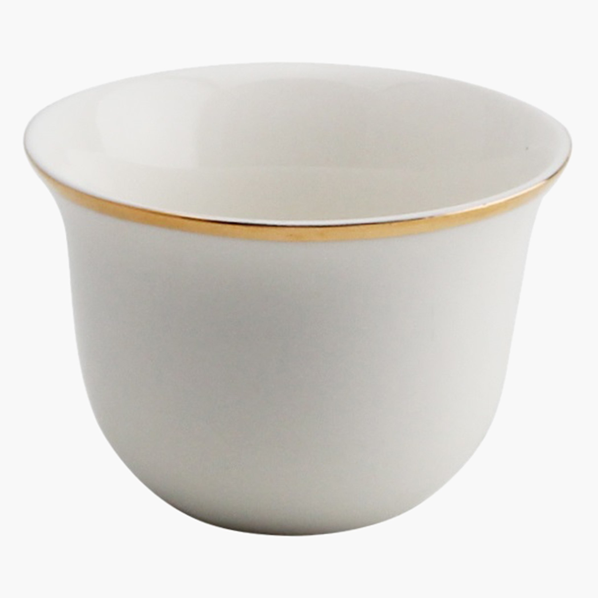 Feast 12-Piece Kahwa Cup with Gold Rim Set - 75 ml-hbxhomeware-hbxkitchen-image-2