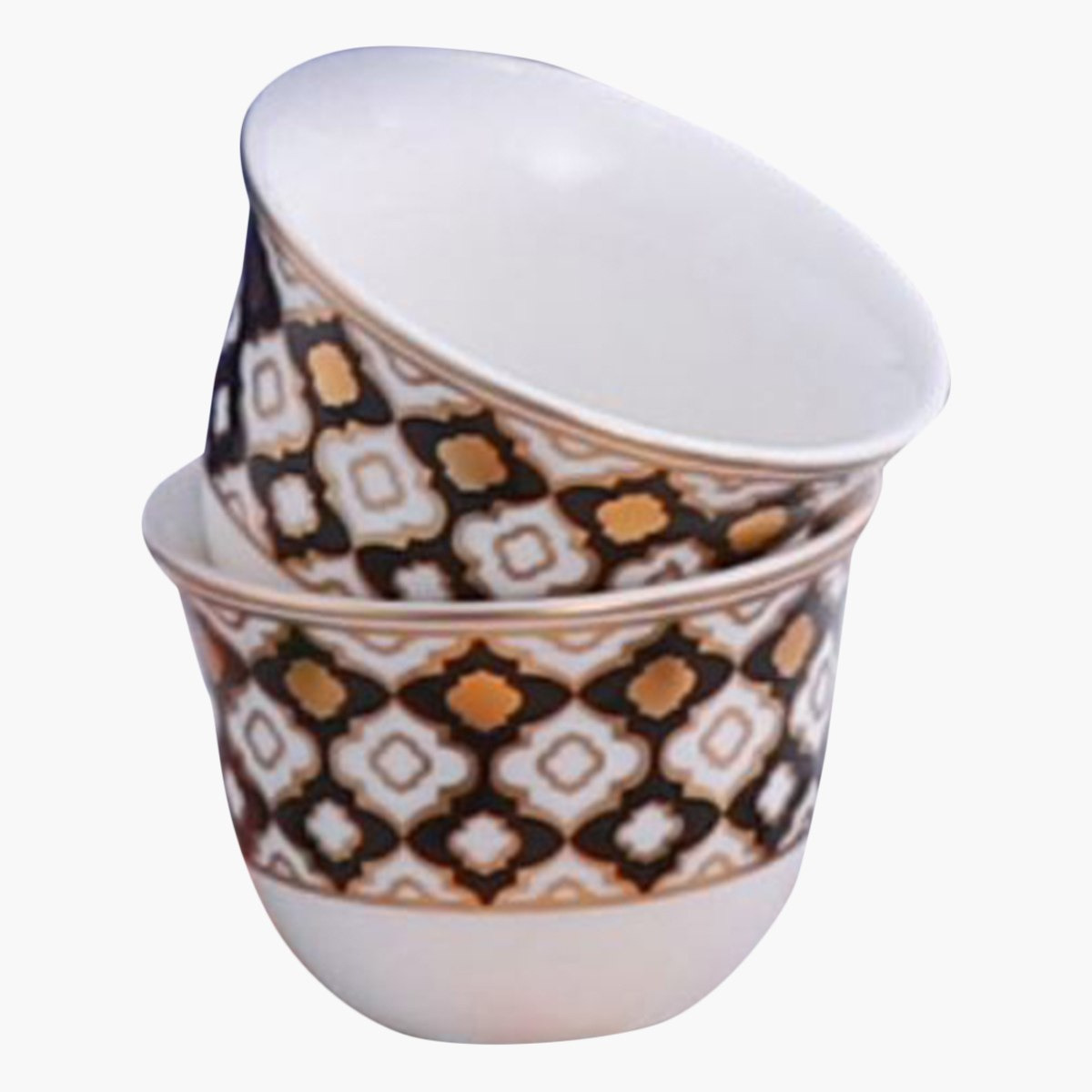 Feast Gazel 12-Piece Bone China Kahwa Cup Set - 75 ml-hbxhomeware-diningandtabletop-coffeeandteasets-image-2