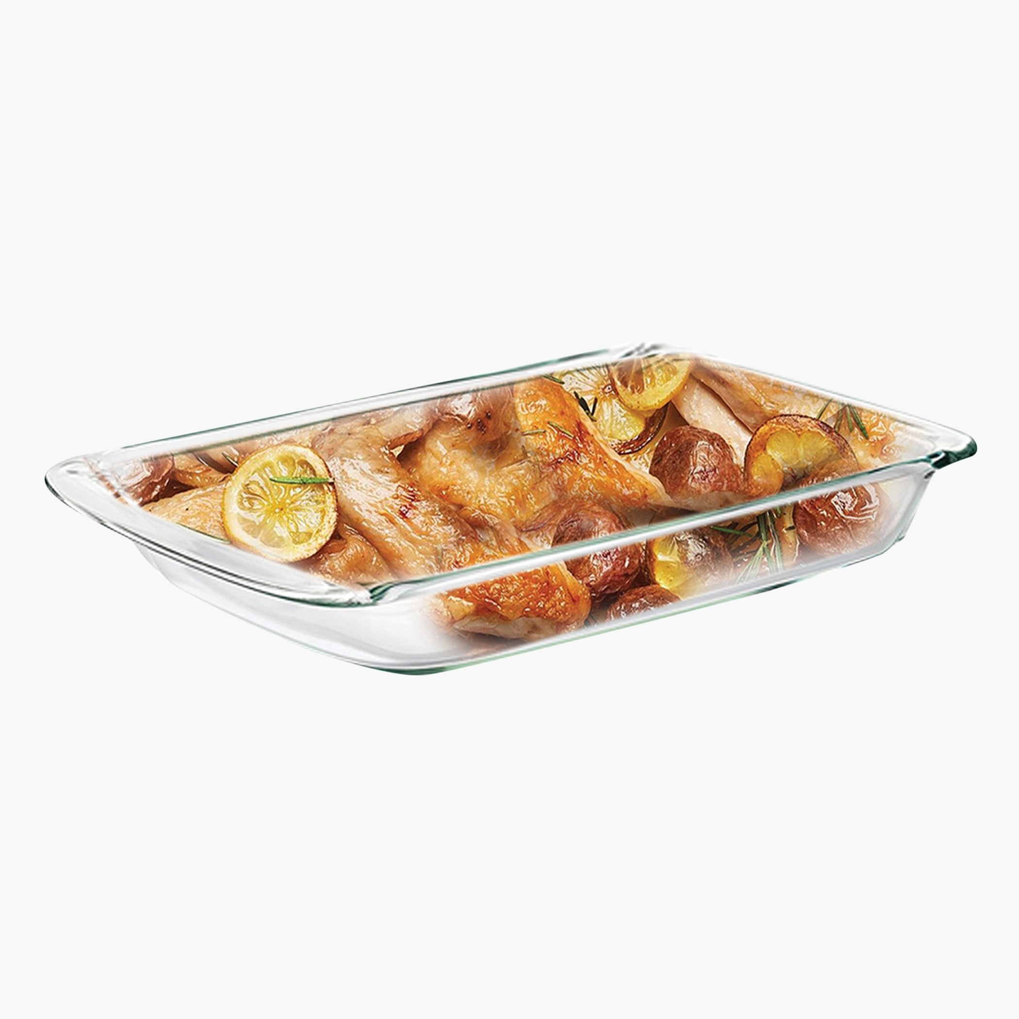 صحن أواني خَبز زجاجي من أميتي - 1.6 لتر-hbxkitchen-bakeware-image-1