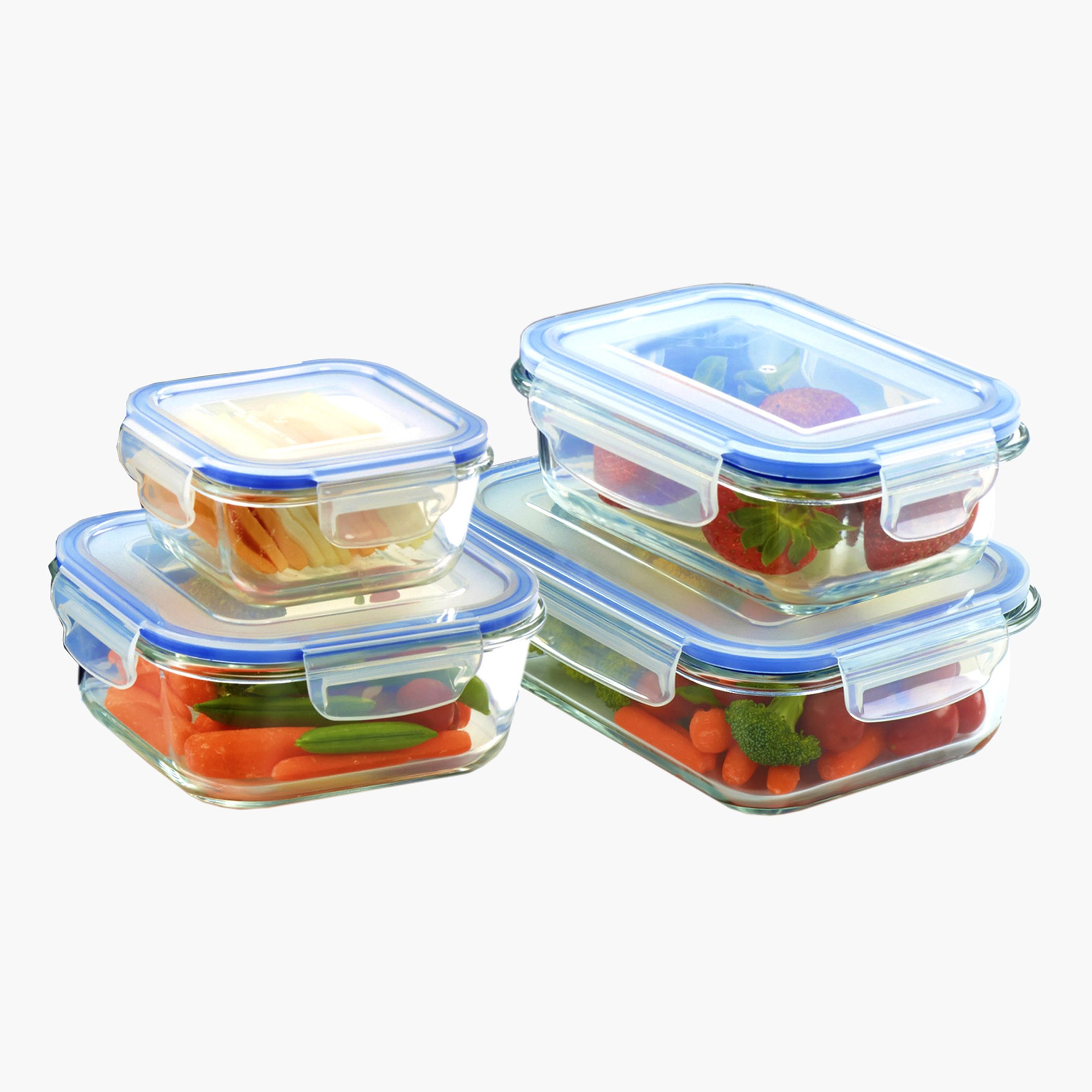 طقم حاويات تخزين طعام زجاجي 4 قطع من آميتي-hbxhomeware-hbxkitchen-image-1